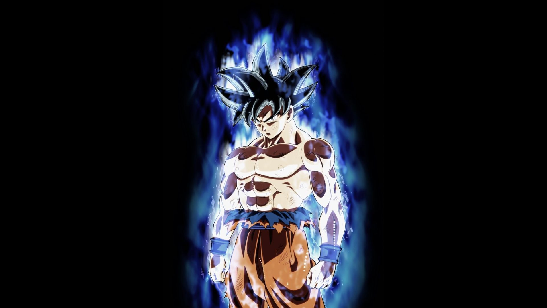 Goku Mastered Ultra Instinct Full Body Wallpapers