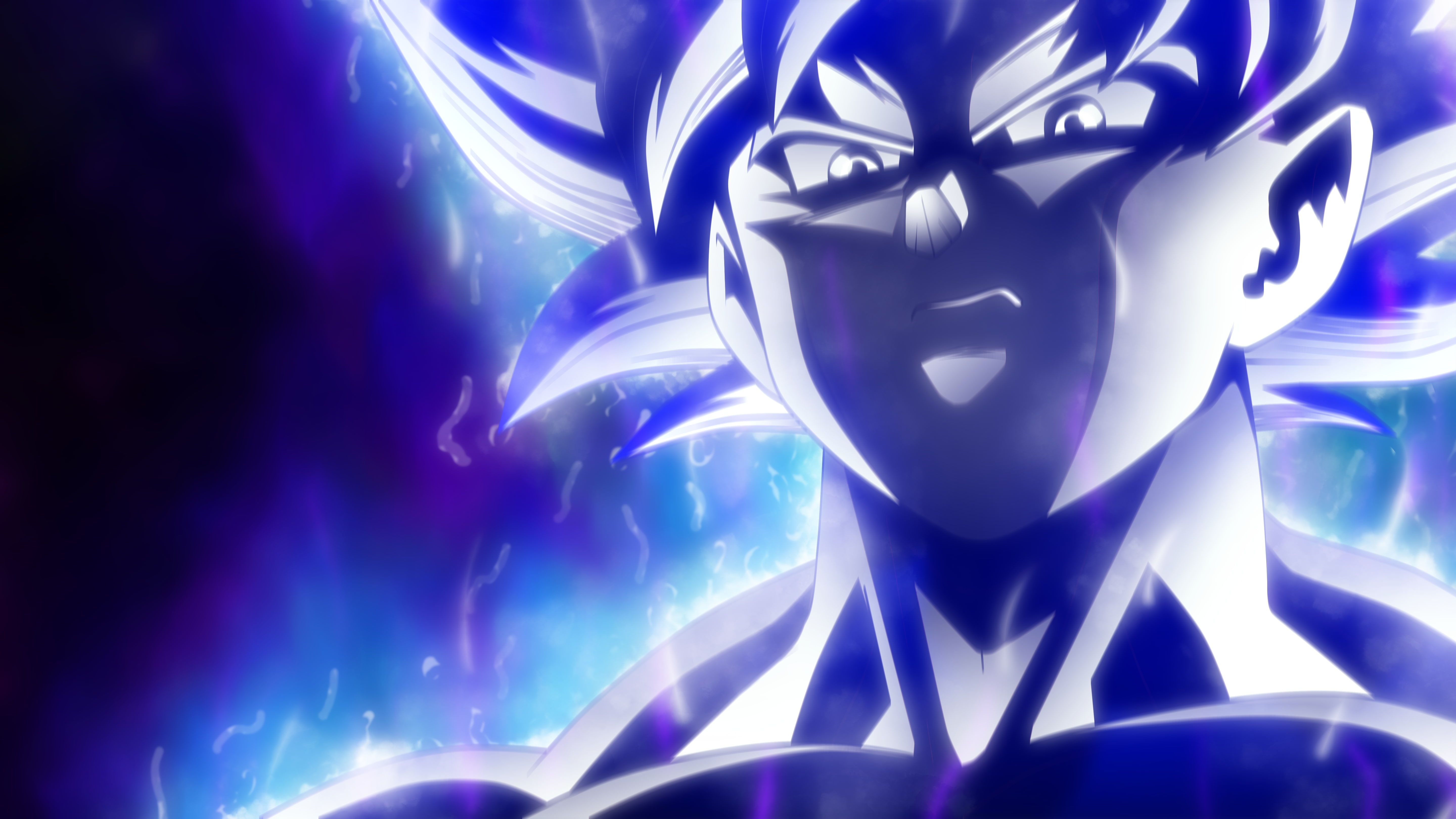 Goku Mastered Ultra Instinct Full Body Wallpapers