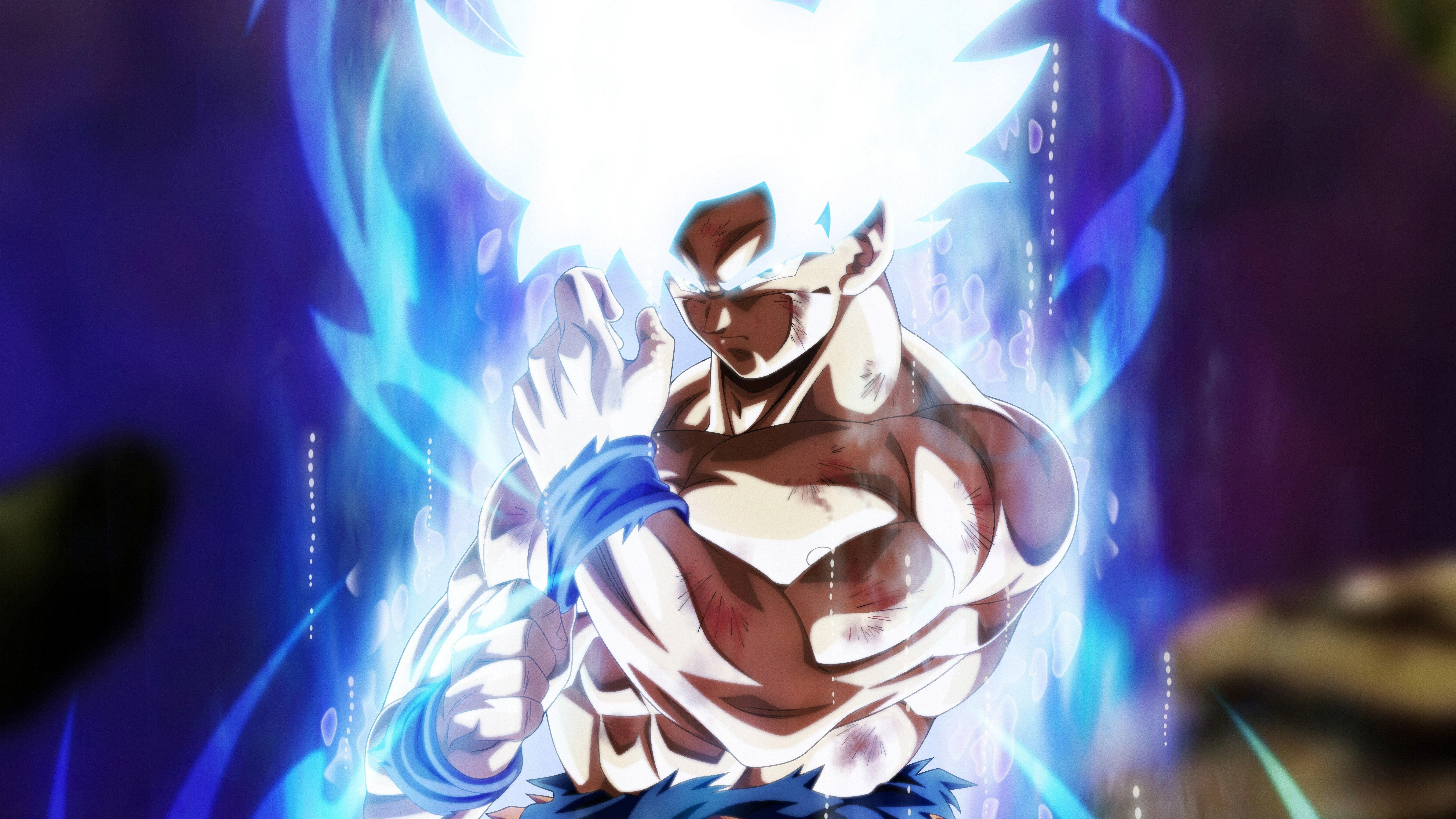 Goku Mastered Ultra Instinct Full Body Wallpapers