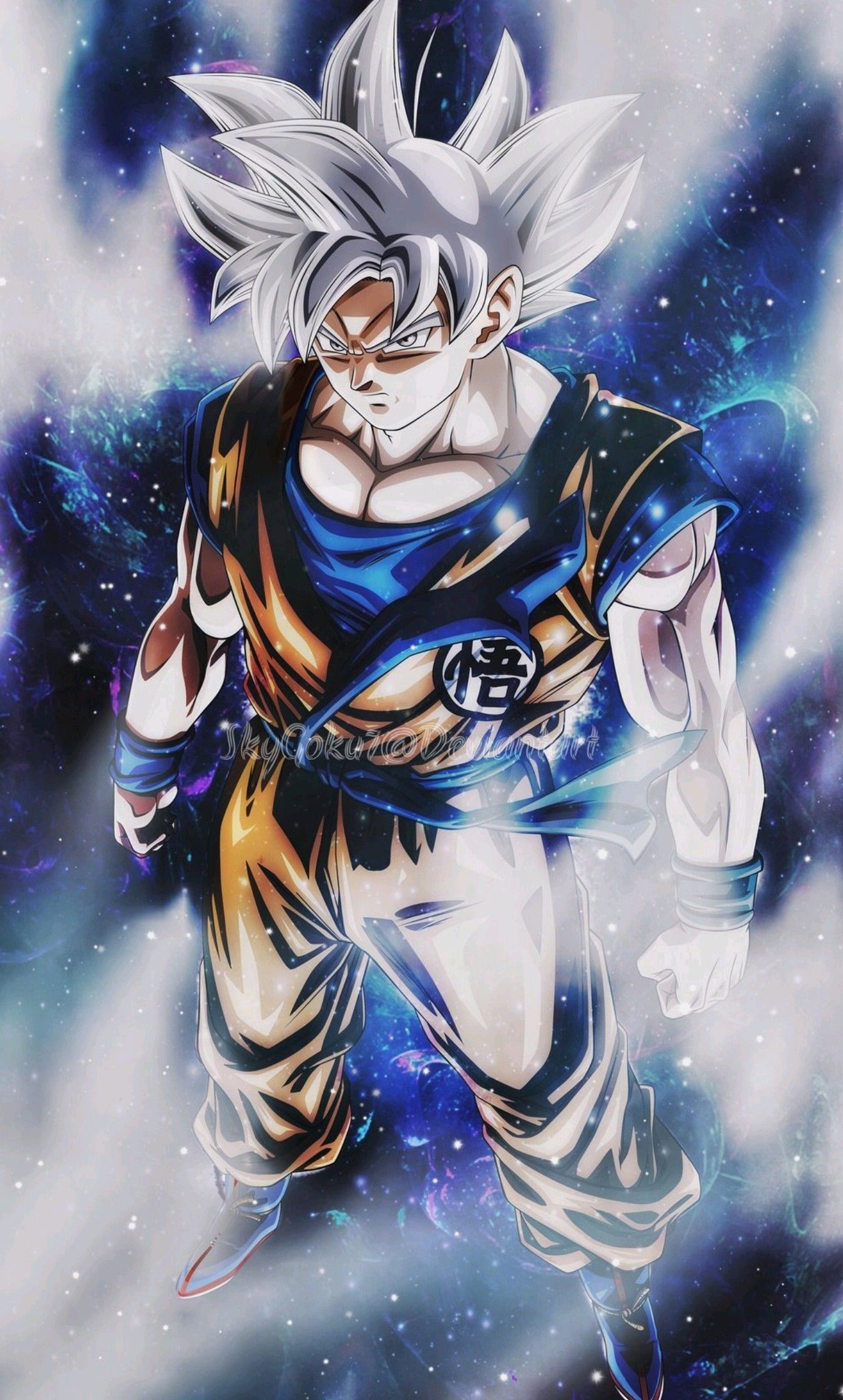 Goku Mastered Ultra Instinct Full Body Wallpapers