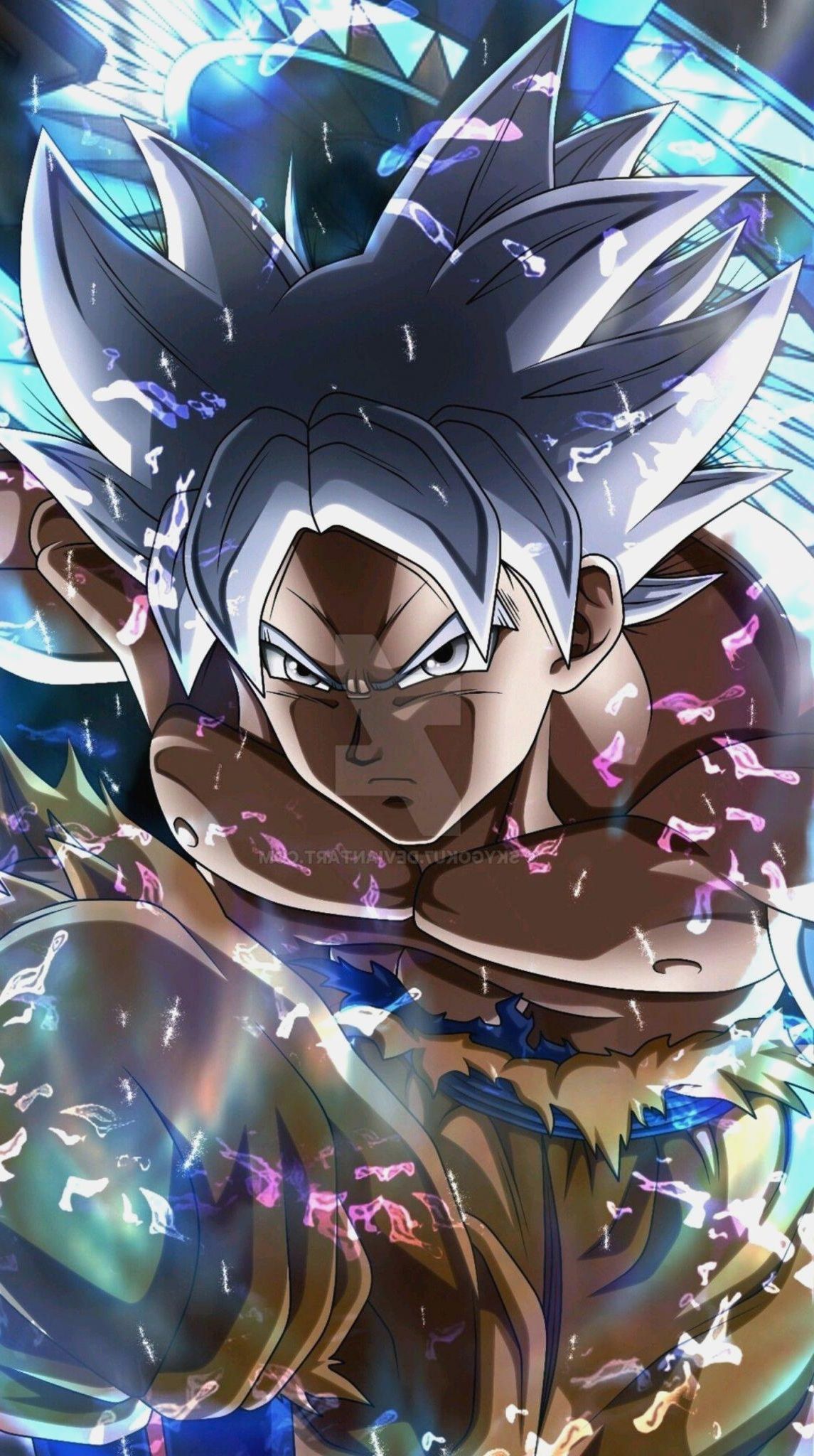 Goku Mastered Ultra Instinct Full Body Wallpapers