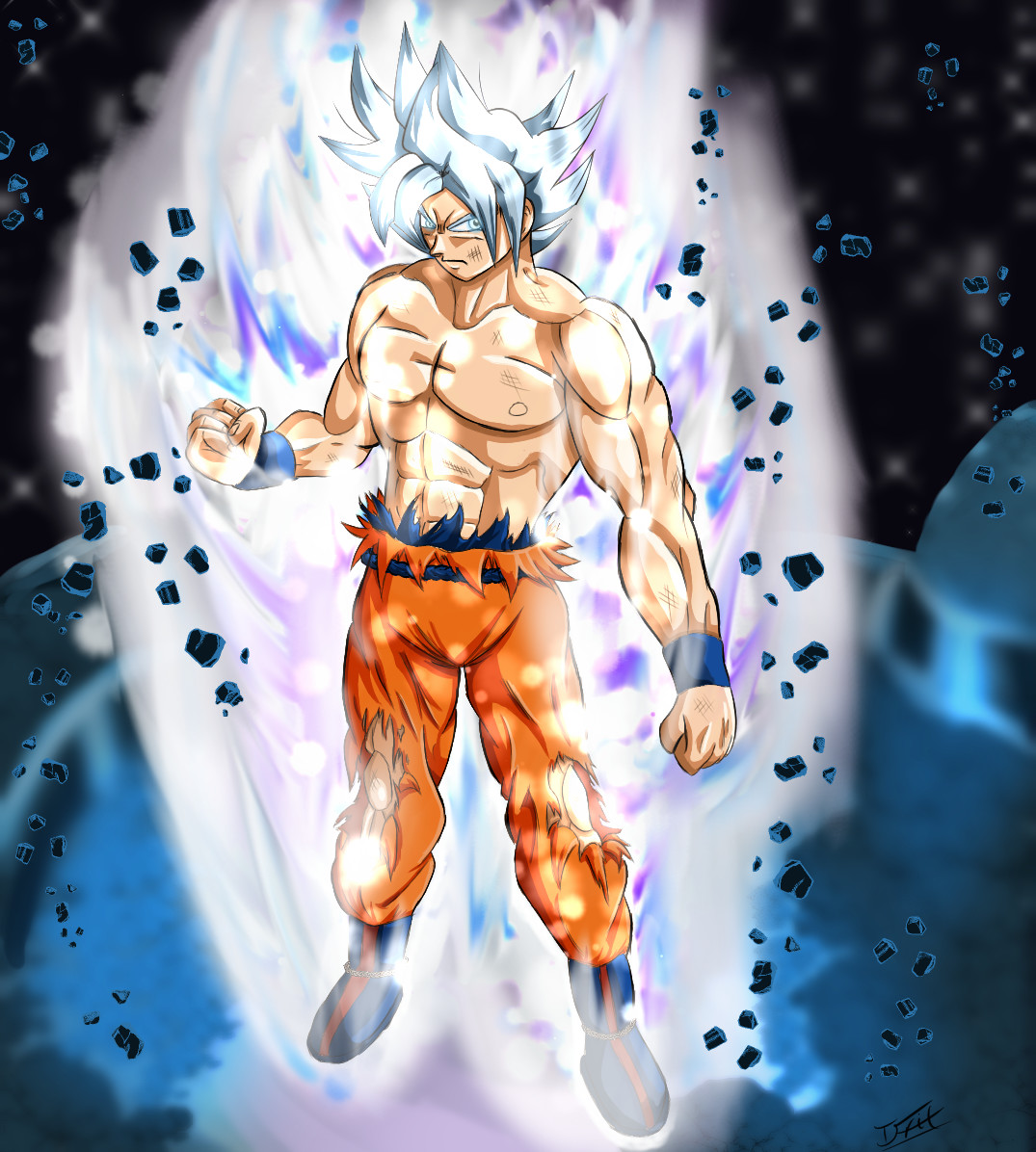 Goku Mastered Ultra Instinct Iphone Wallpapers