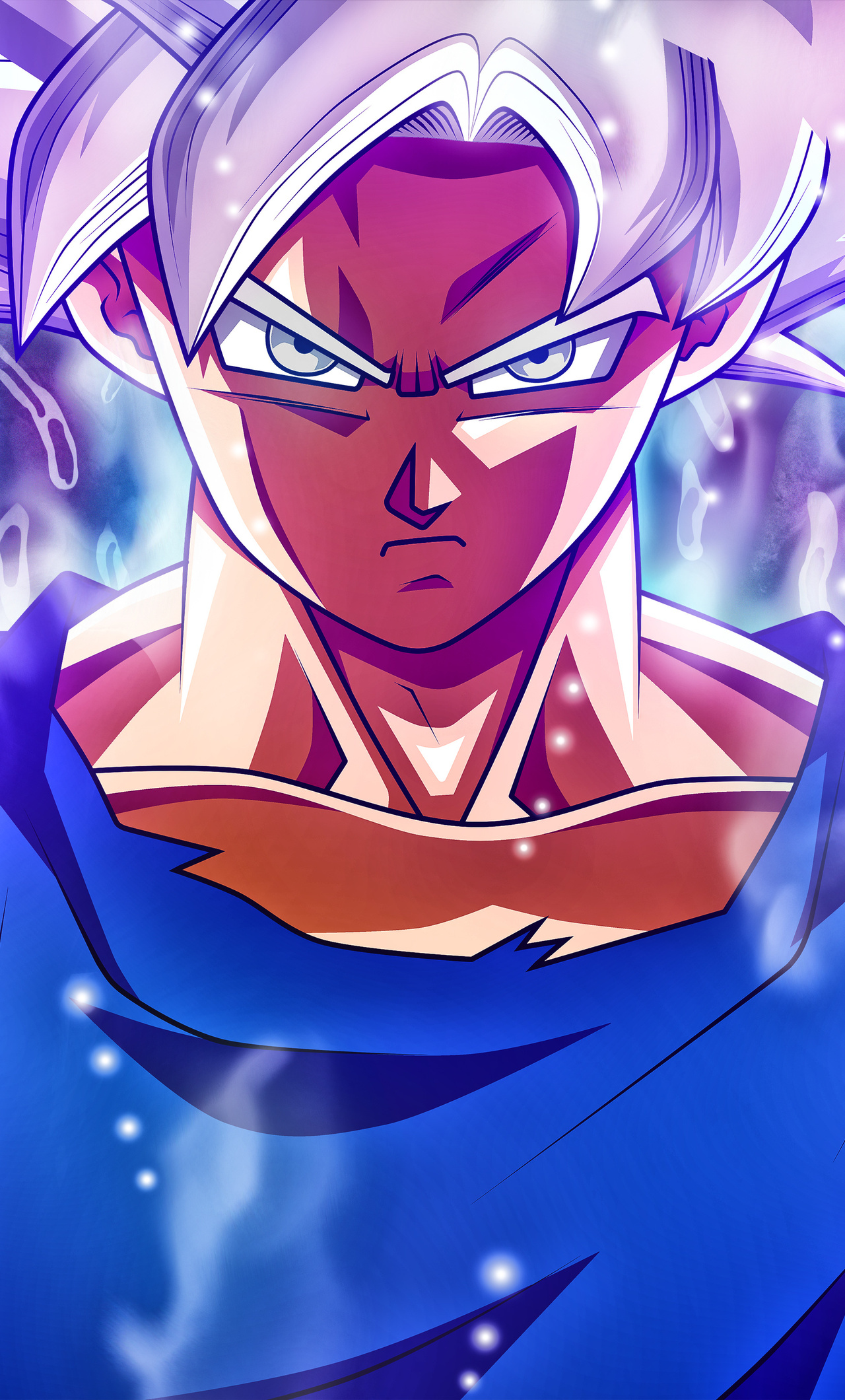 Goku Mastered Ultra Instinct Iphone Wallpapers