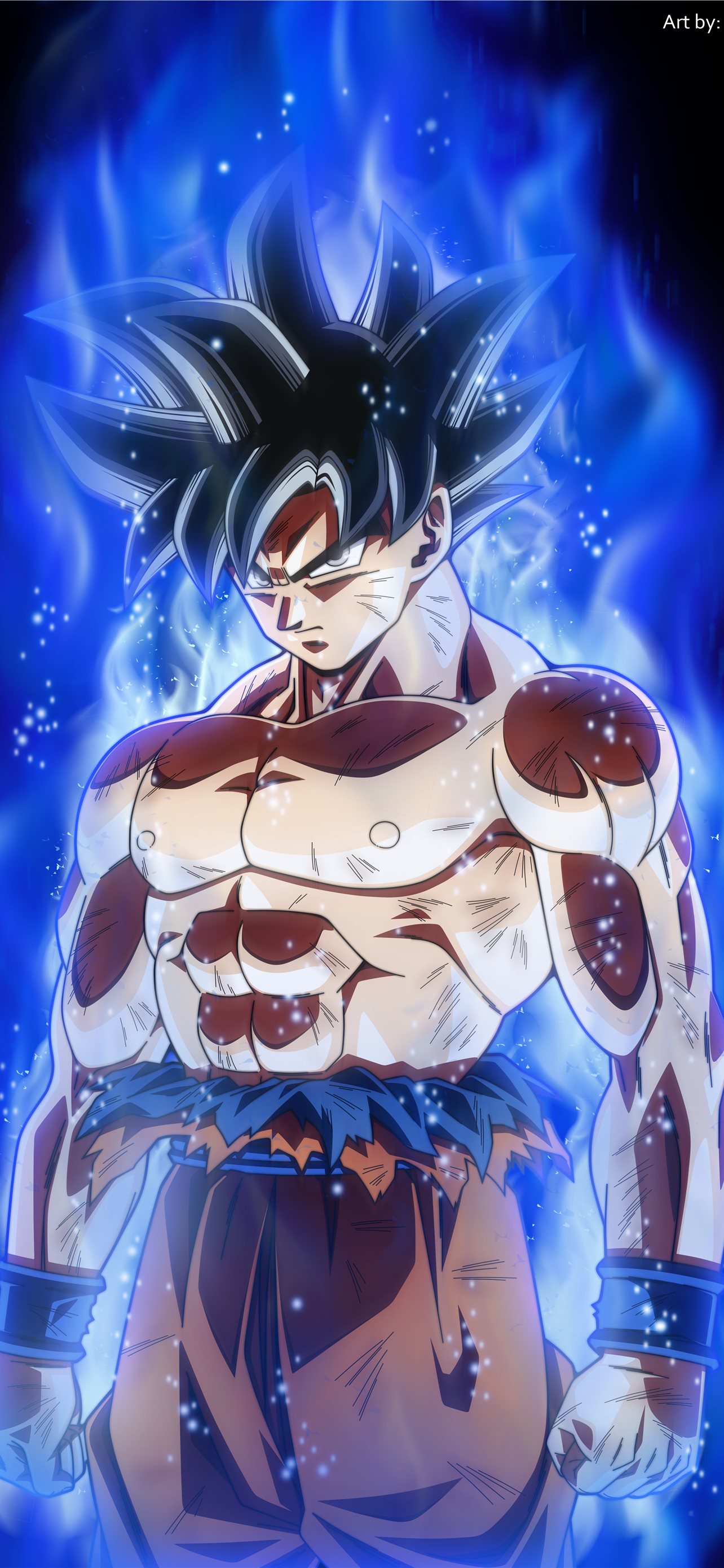 Goku Mastered Ultra Instinct Iphone Wallpapers