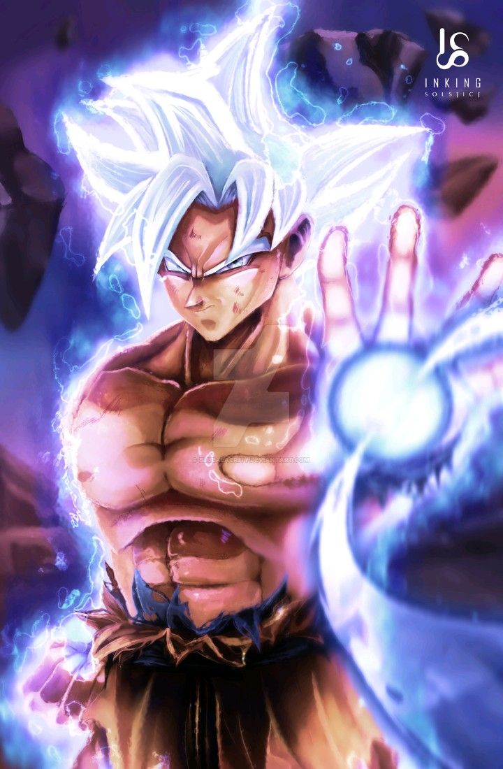 Goku Mastered Ultra Instinct Iphone Wallpapers