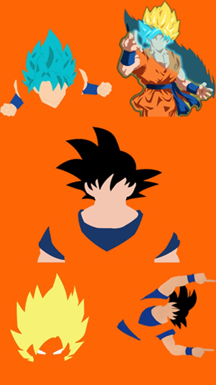 Goku Minimalism Wallpapers