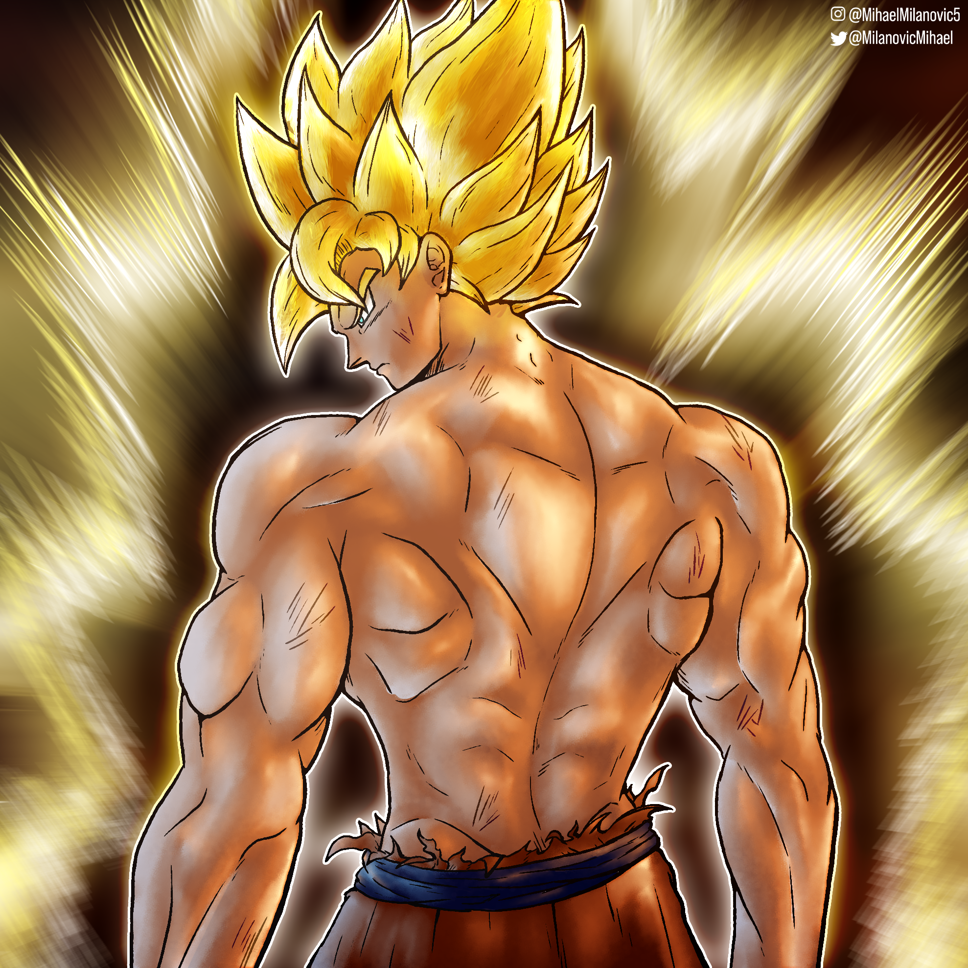 Goku Physique Wallpapers