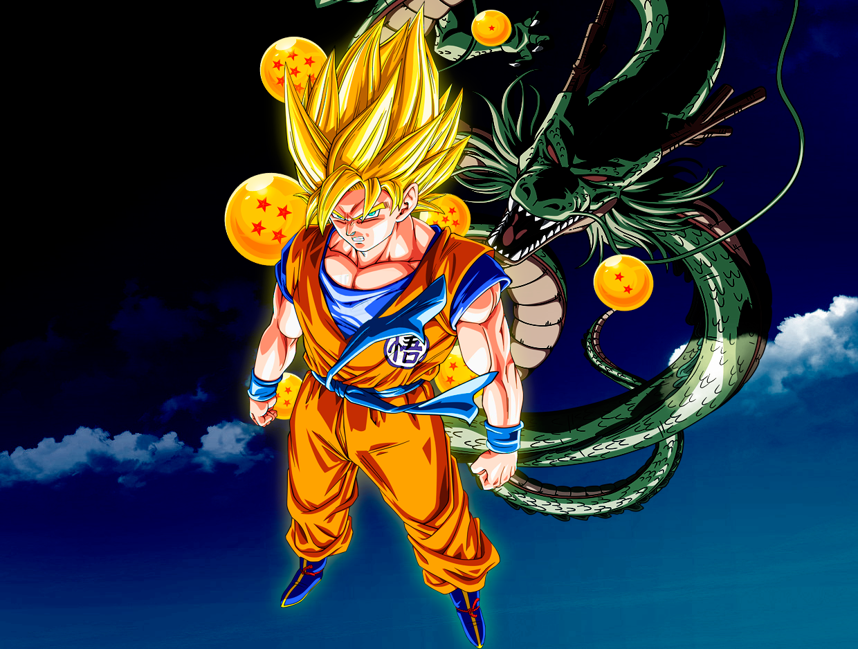 Goku Shenron Wallpapers