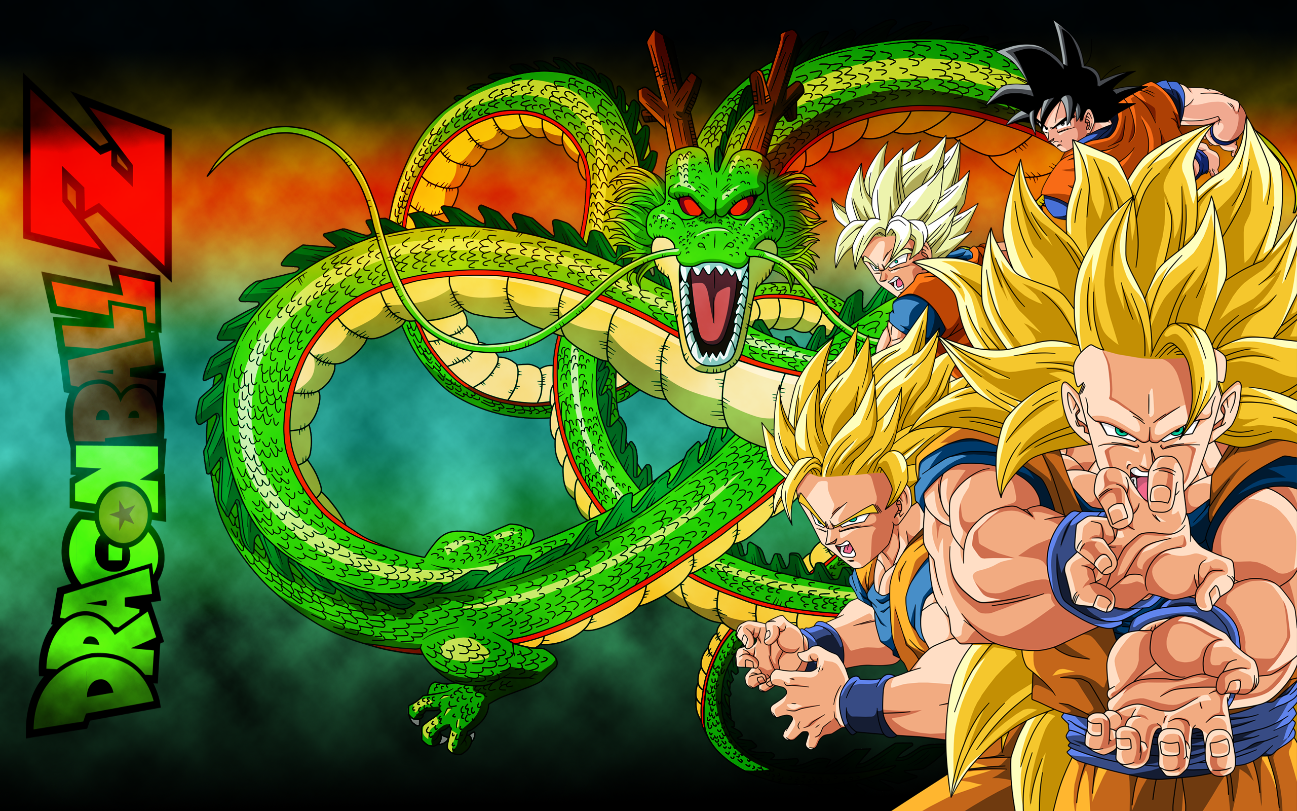 Goku Shenron Wallpapers