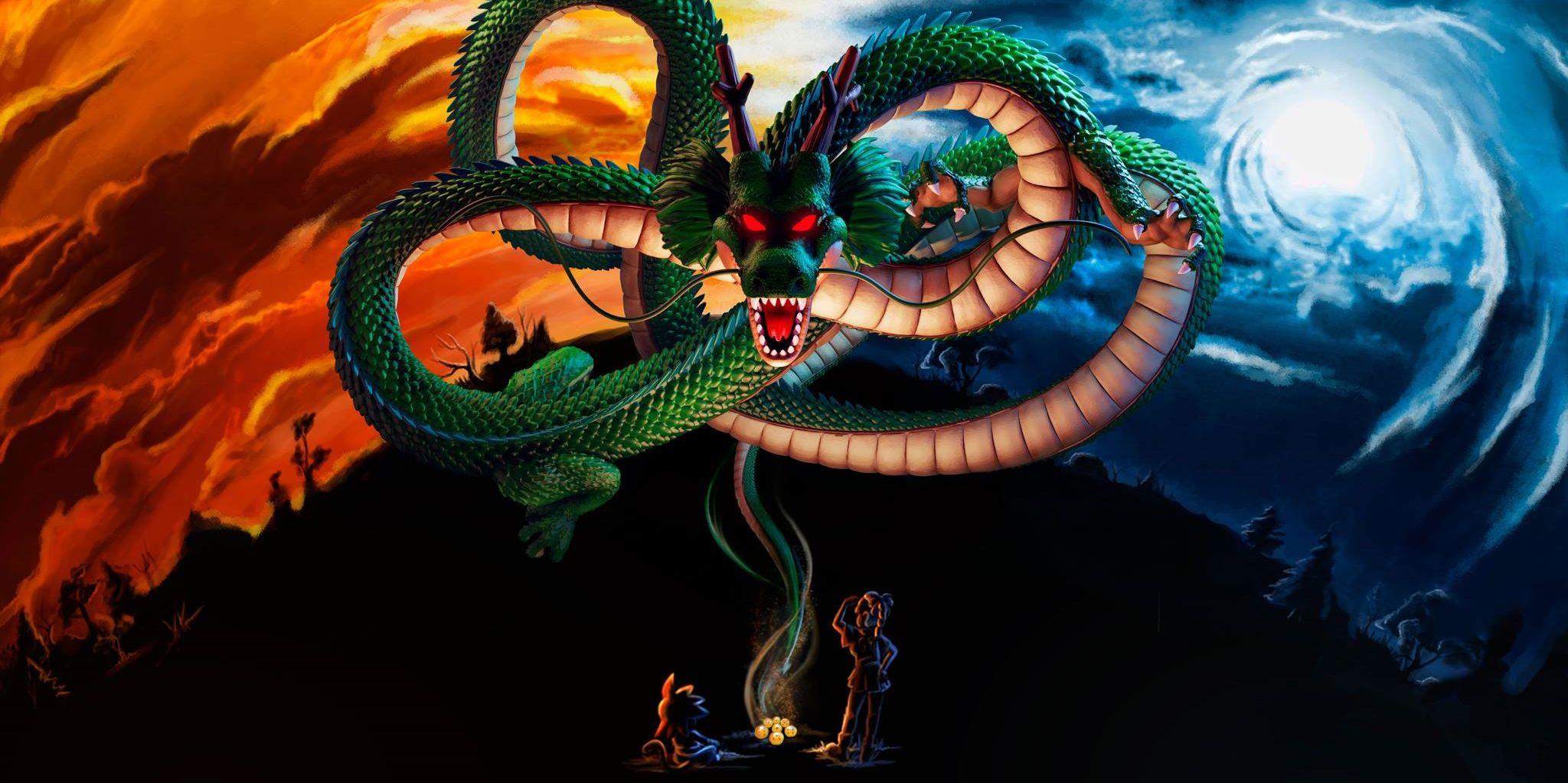 Goku Shenron Wallpapers