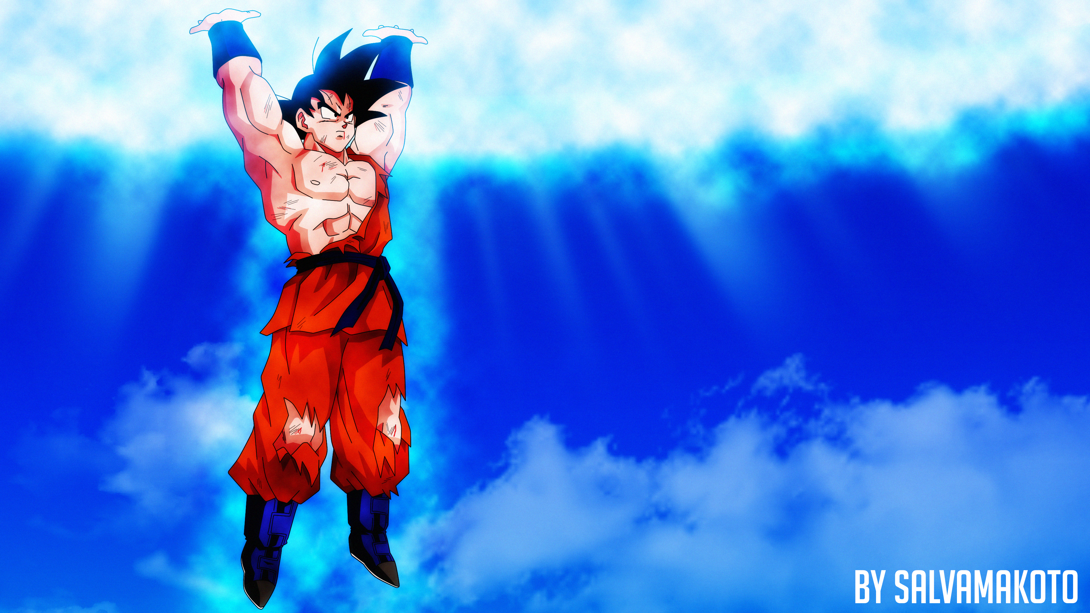 Goku Spirit Bomb Wallpapers