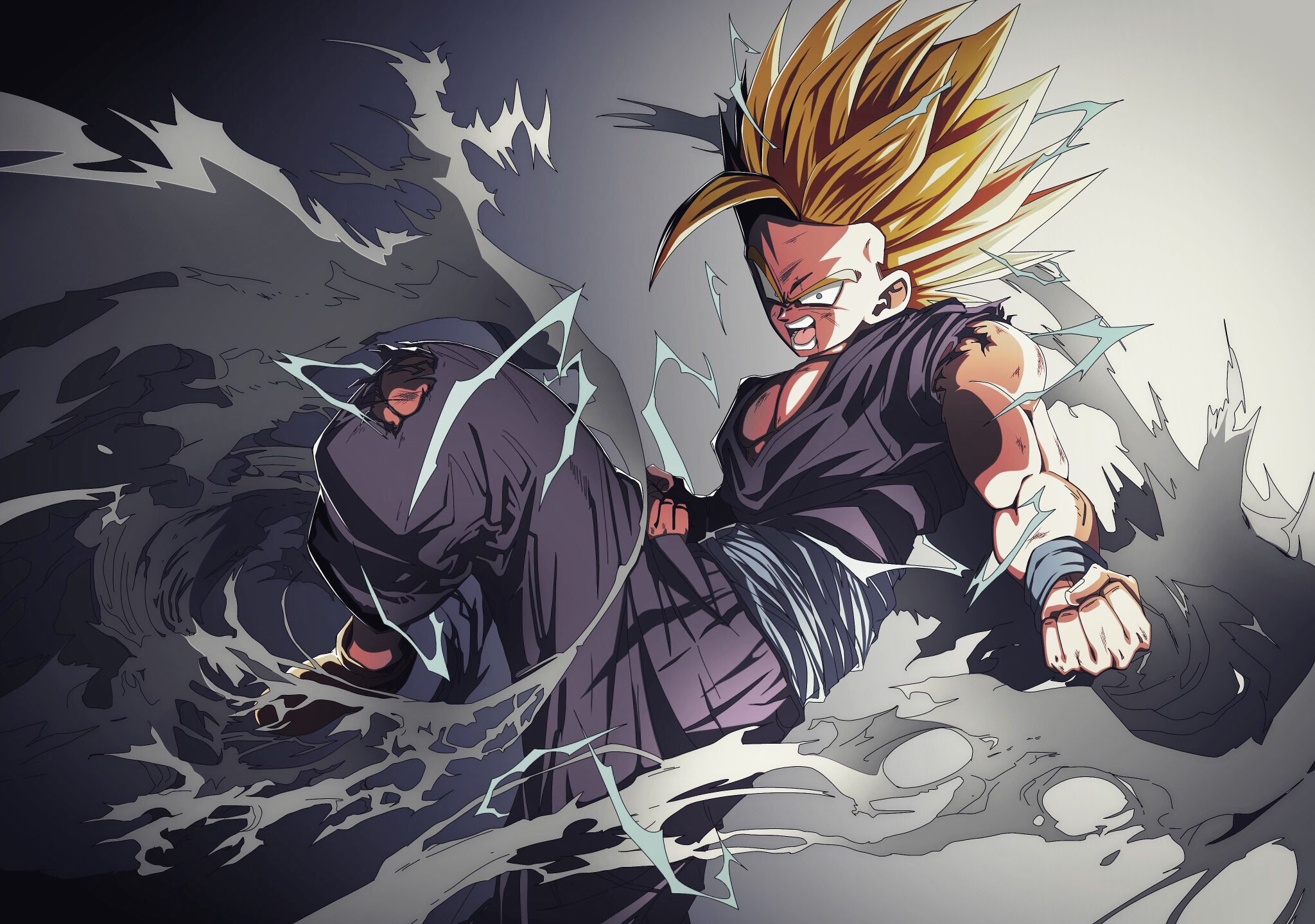 Goku Super Saiyan 2 Wallpapers