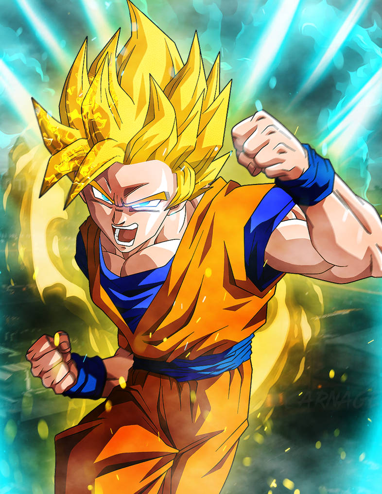 Goku Super Saiyan 2 Wallpapers