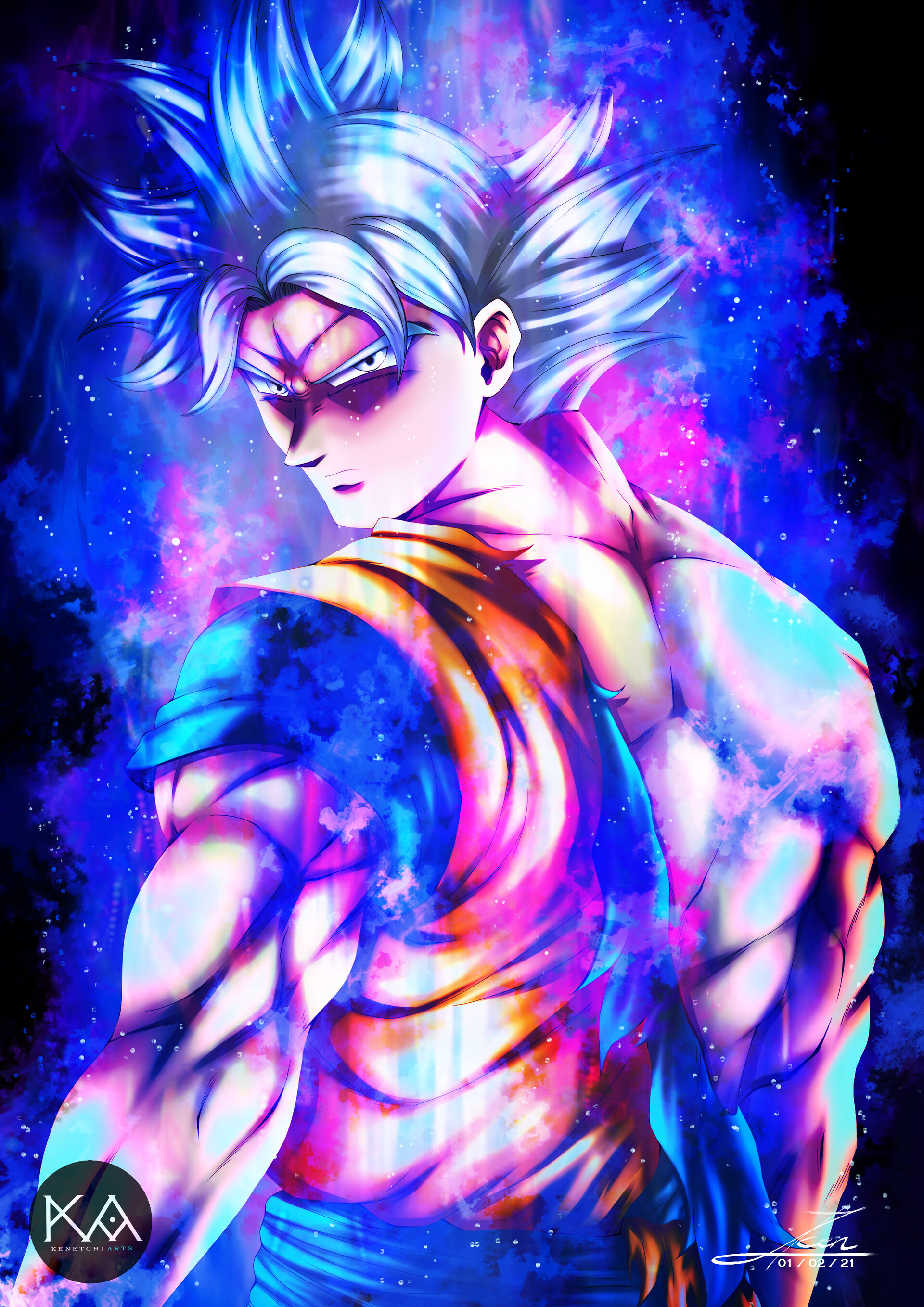 Goku Ultra Instinct Silver Wallpapers