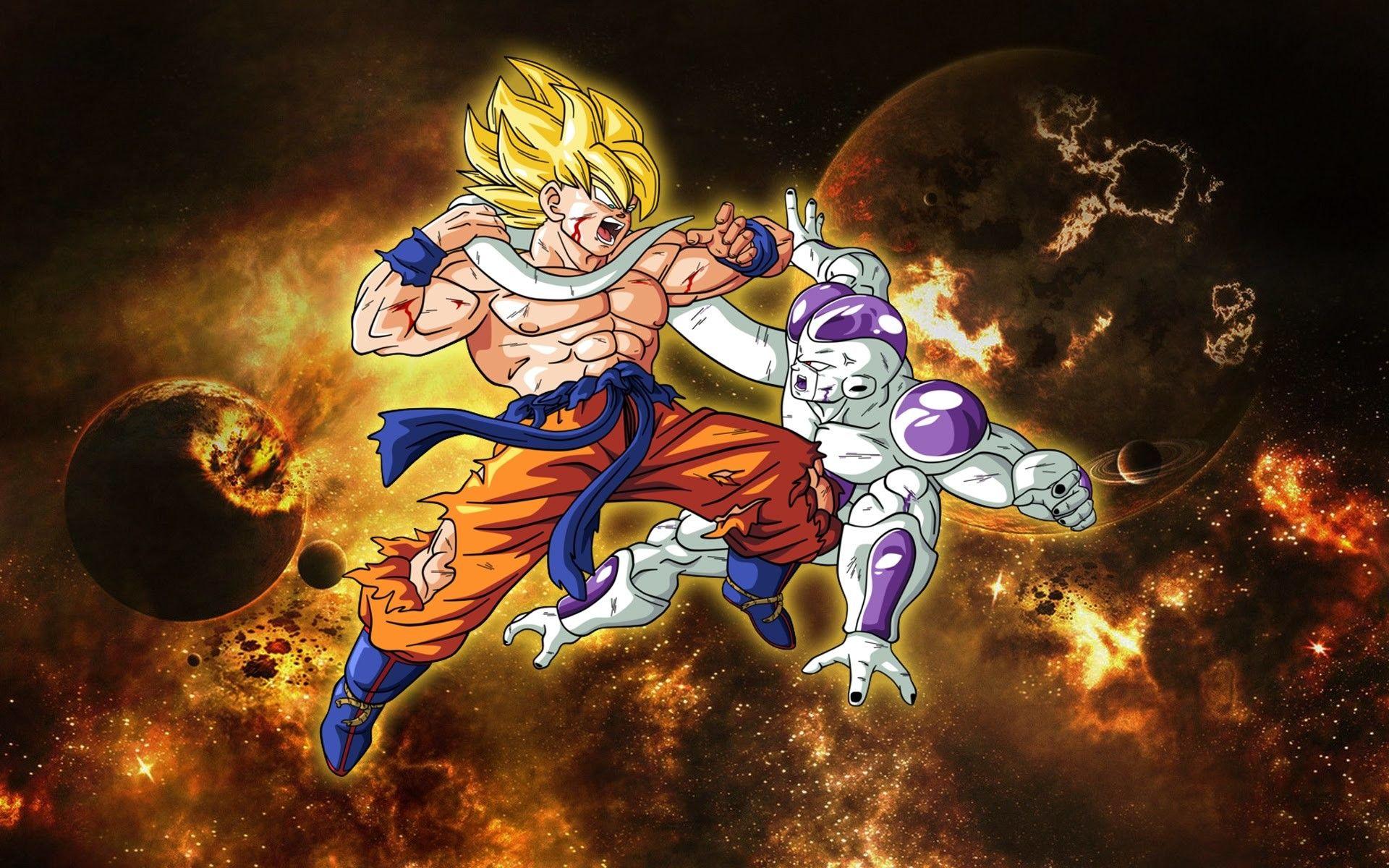 Goku Versus Frieza Wallpapers