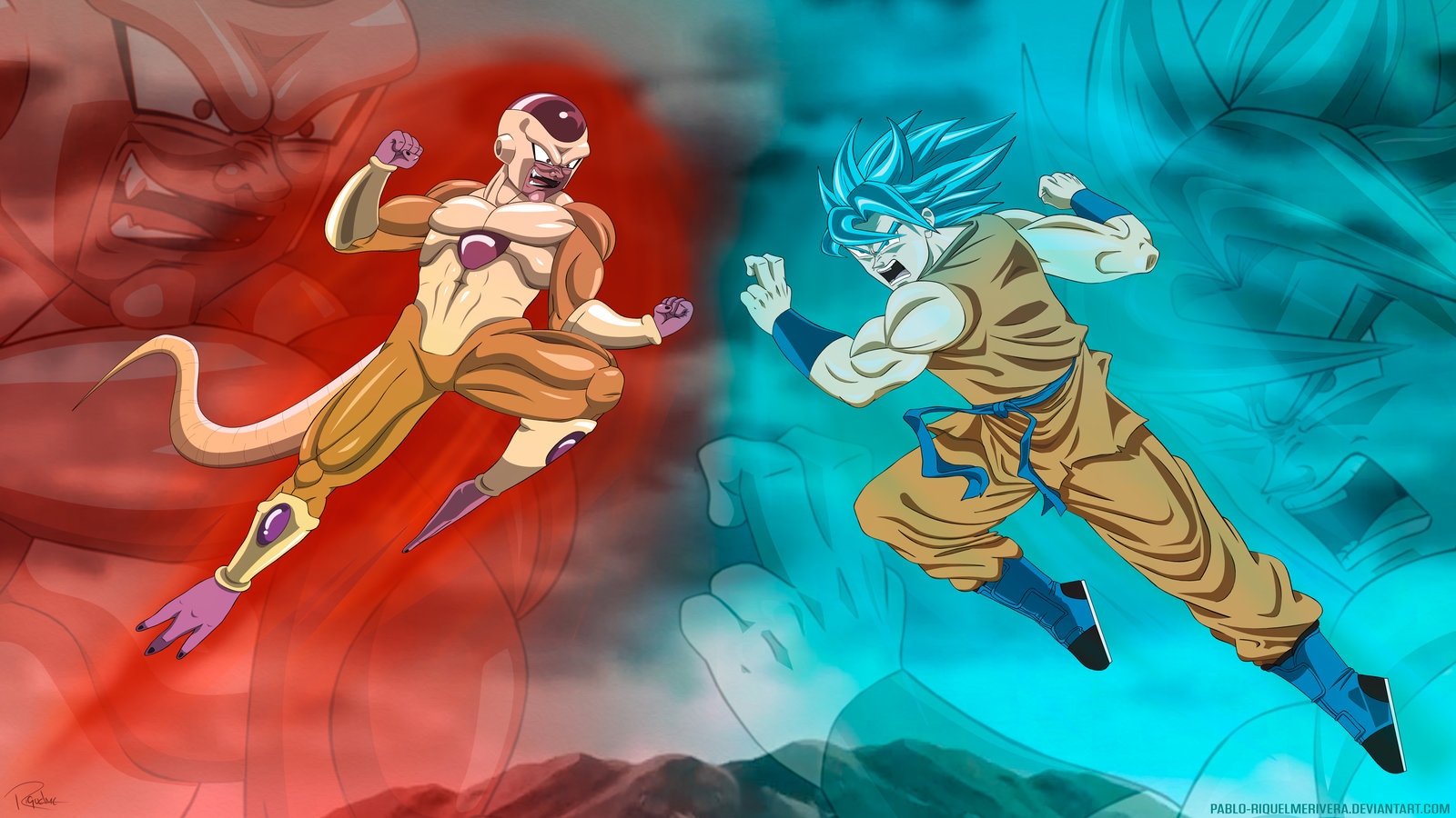 Goku Versus Frieza Wallpapers