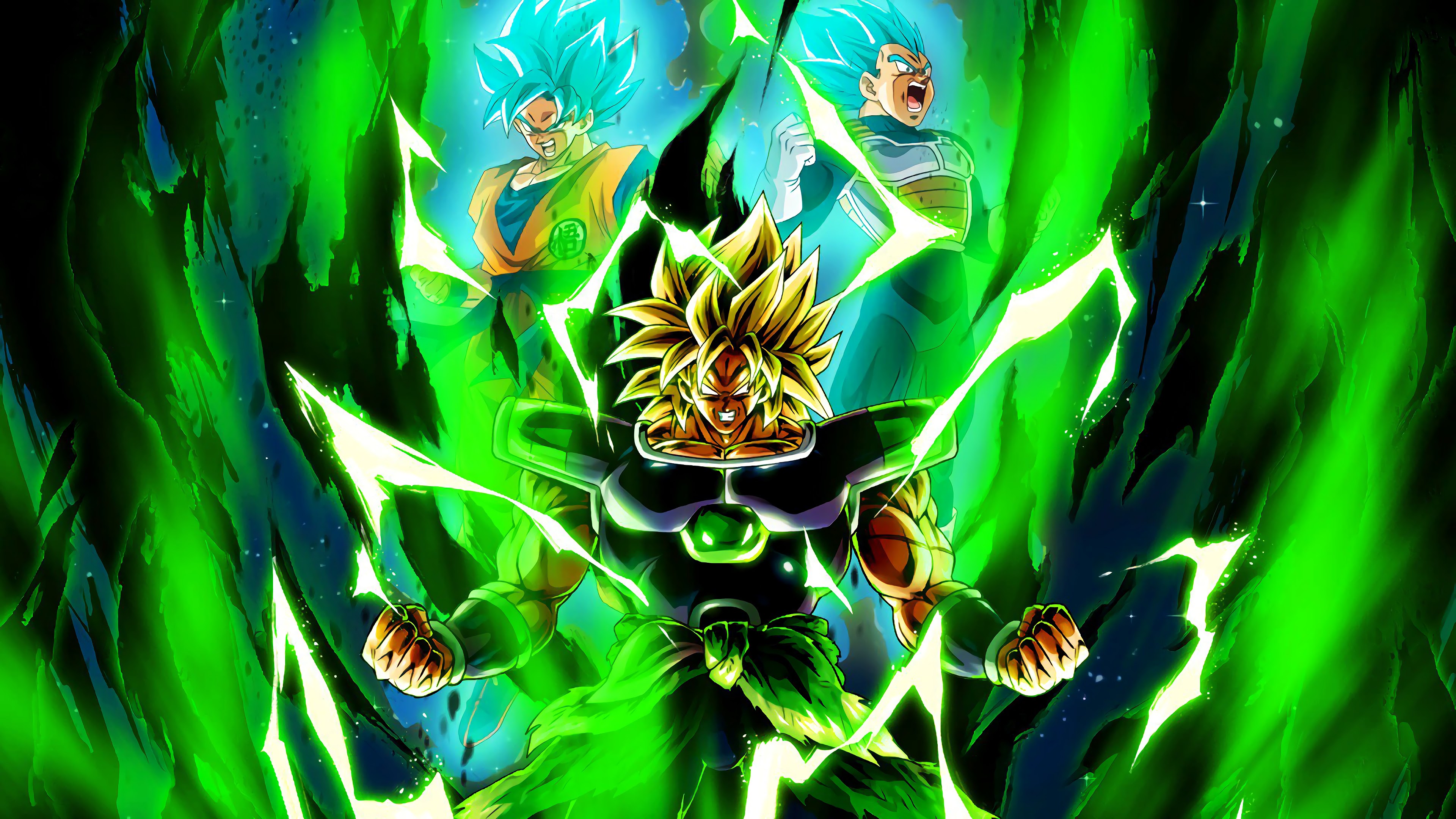 Goku Vs Broly Wallpapers