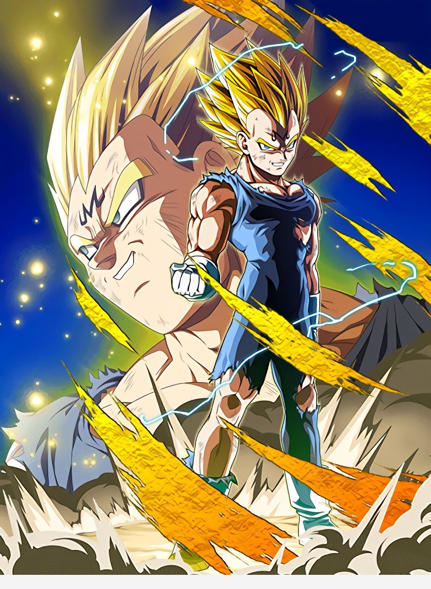 Goku Vs Majin Vegeta Wallpapers