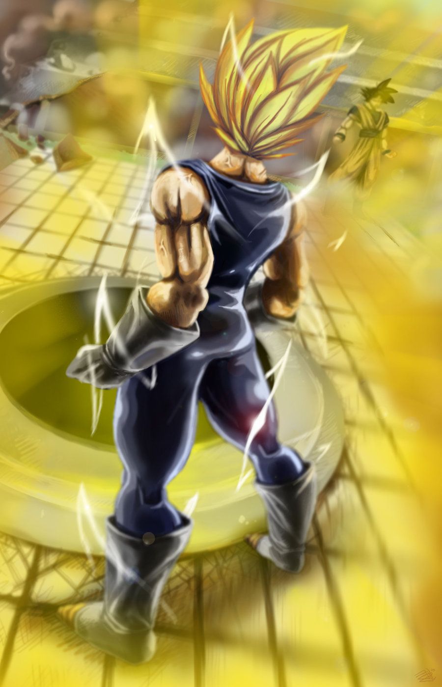 Goku Vs Majin Vegeta Wallpapers