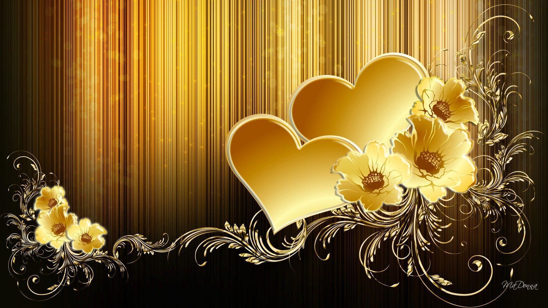 Gold Abstract Backgrounds