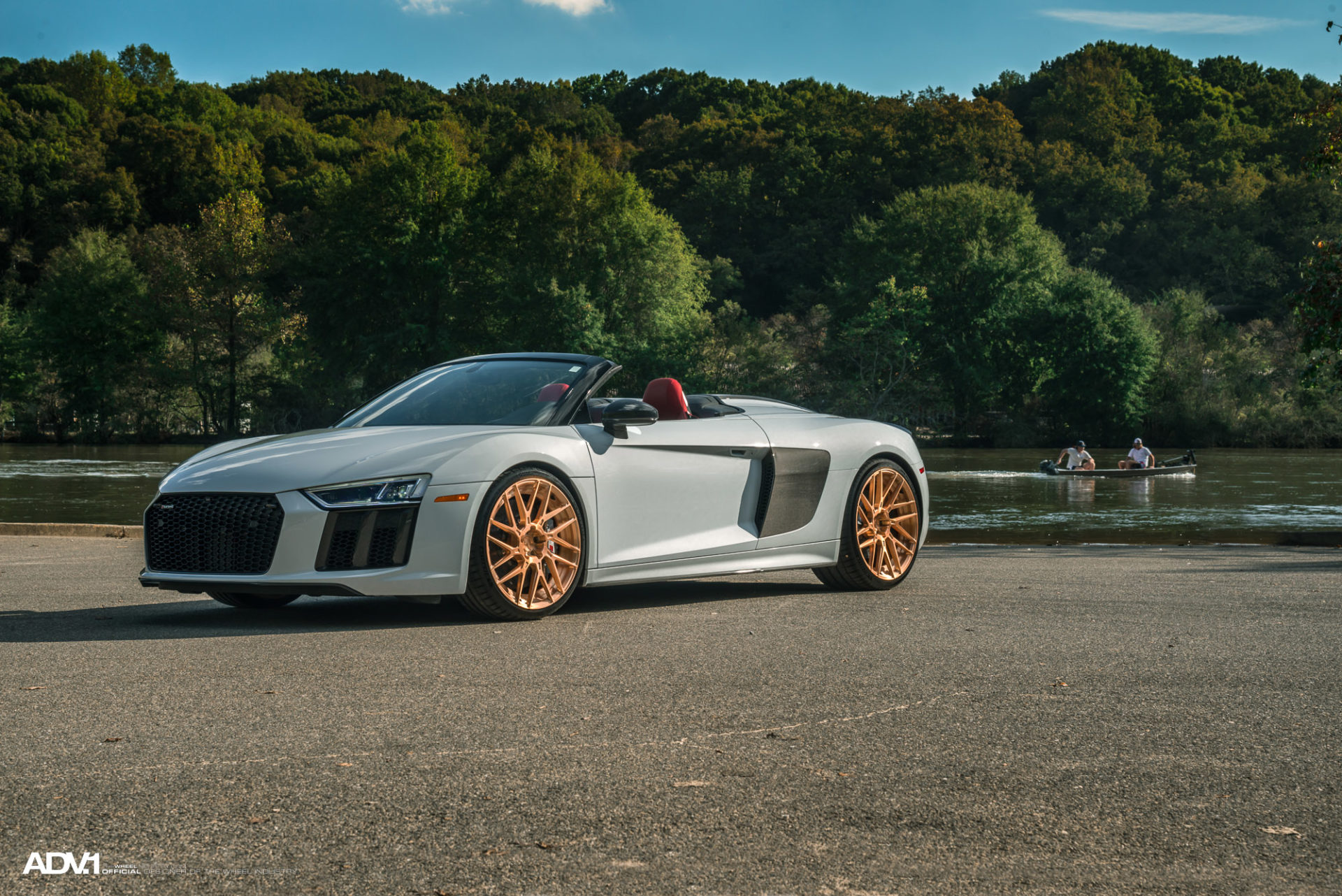 Gold Audi R8 Wallpapers