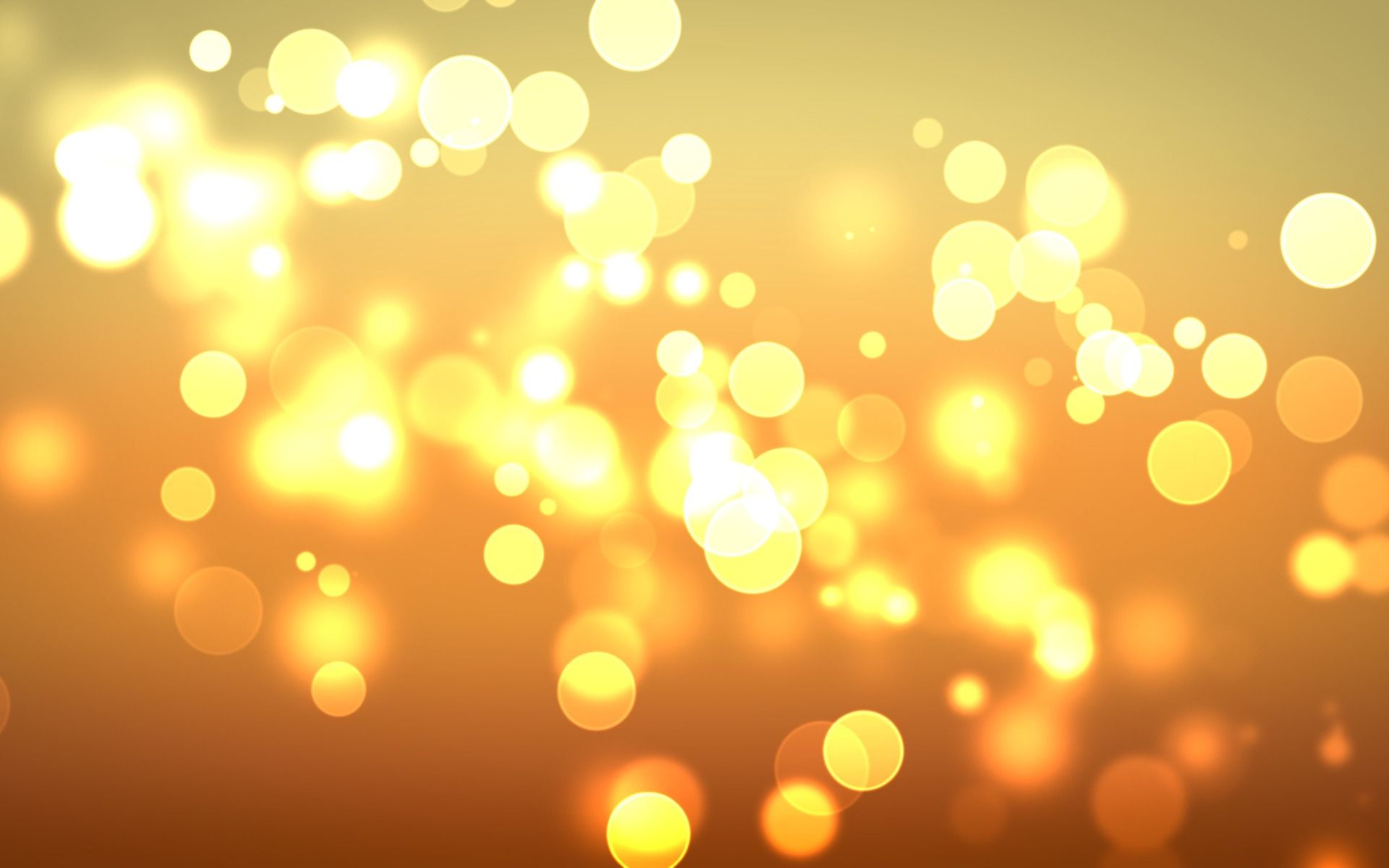 Gold Bokeh Background