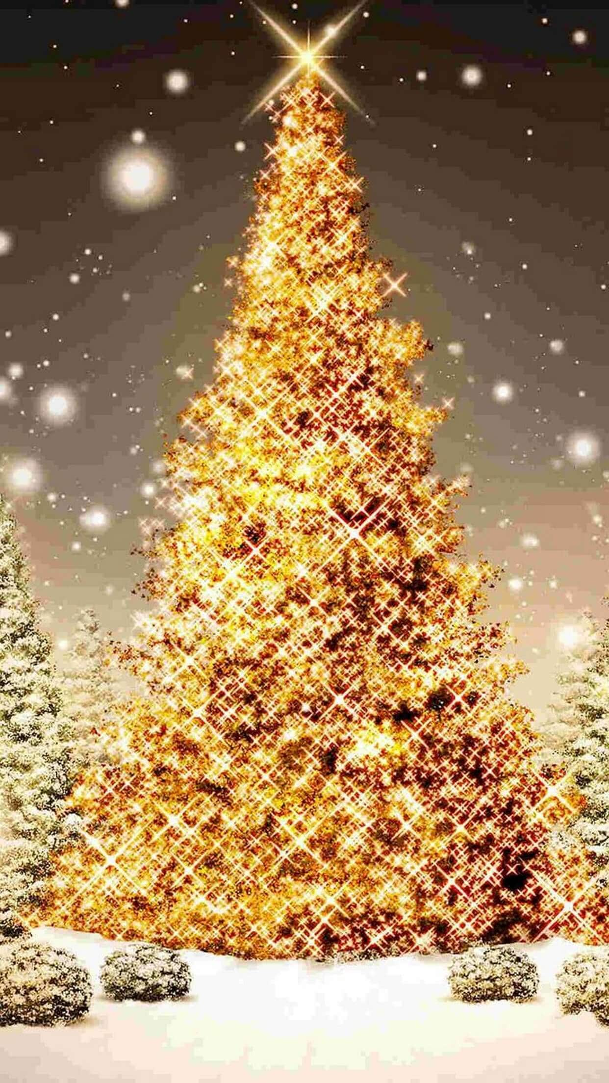 Gold Christmas Wallpapers