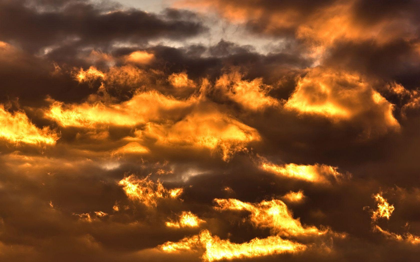 Gold Clouds Wallpapers