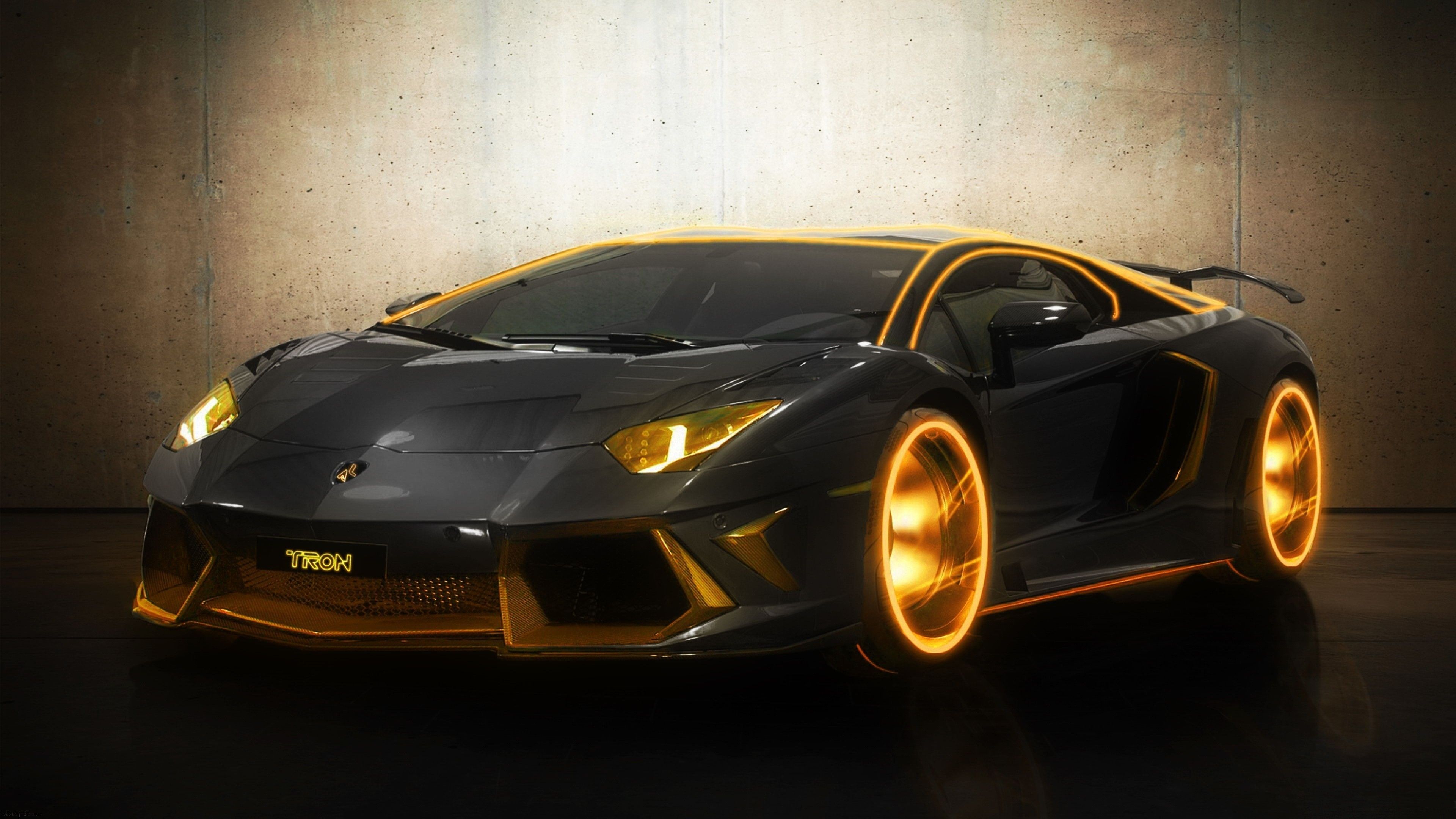 Gold Cool Cars Wallpapers