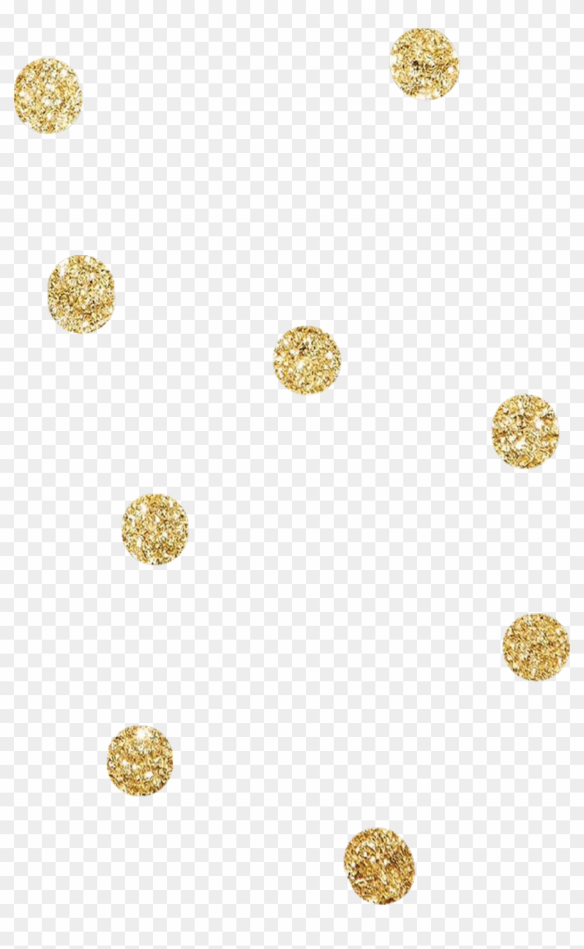 Gold Dots Background