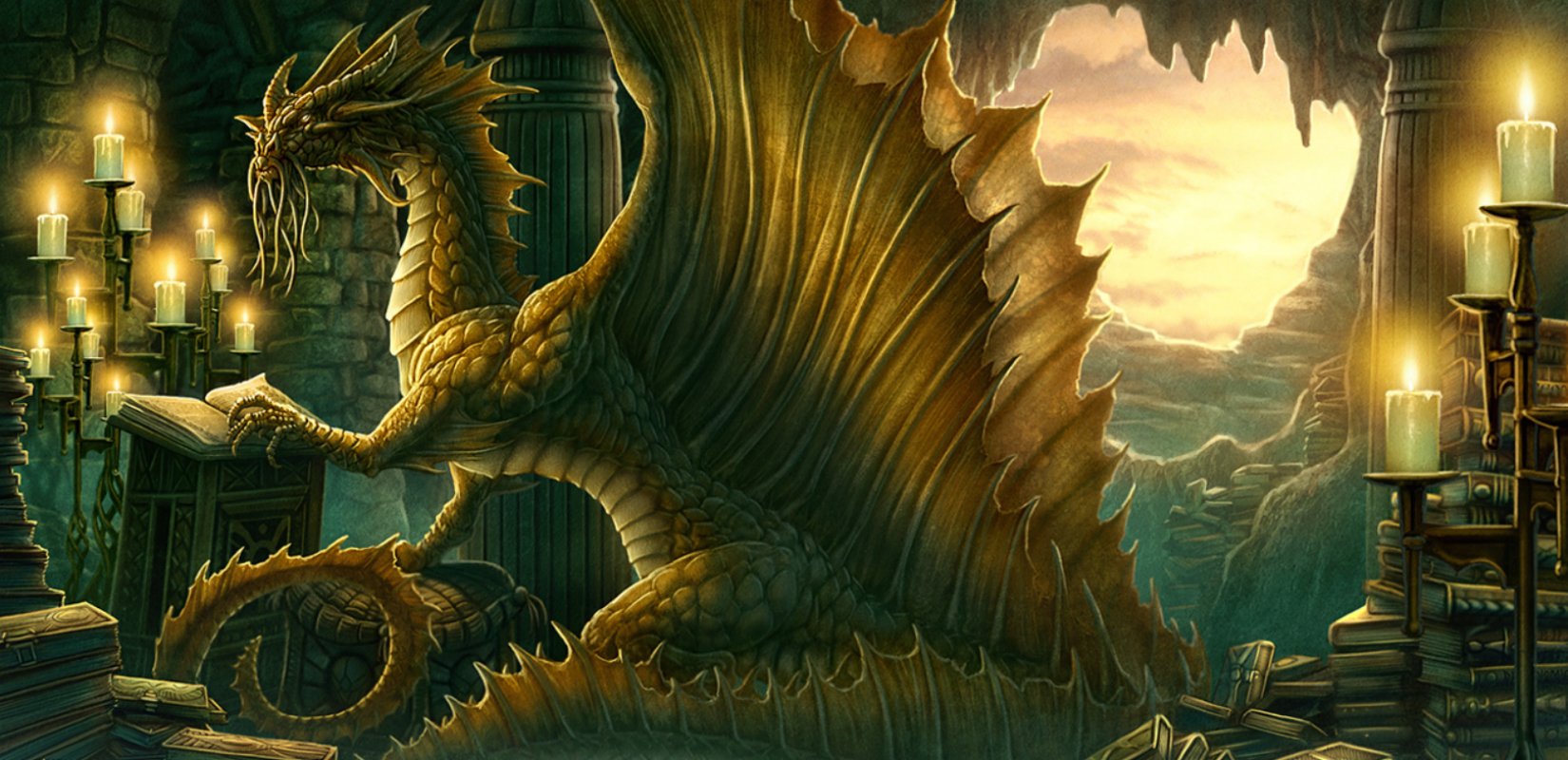 Gold Dragon Wallpapers