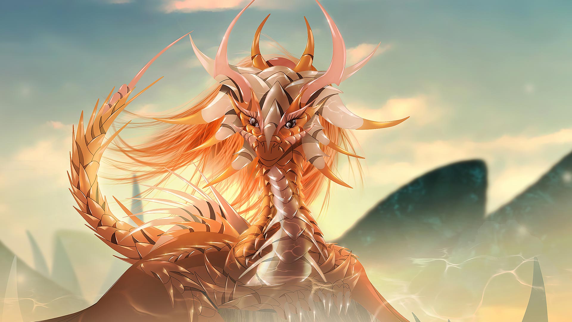 Gold Dragon Wallpapers