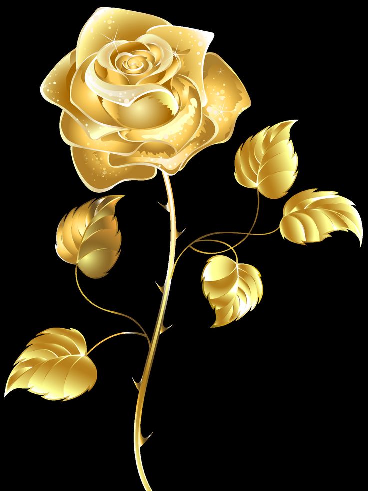 Gold Flowers Wallpapers