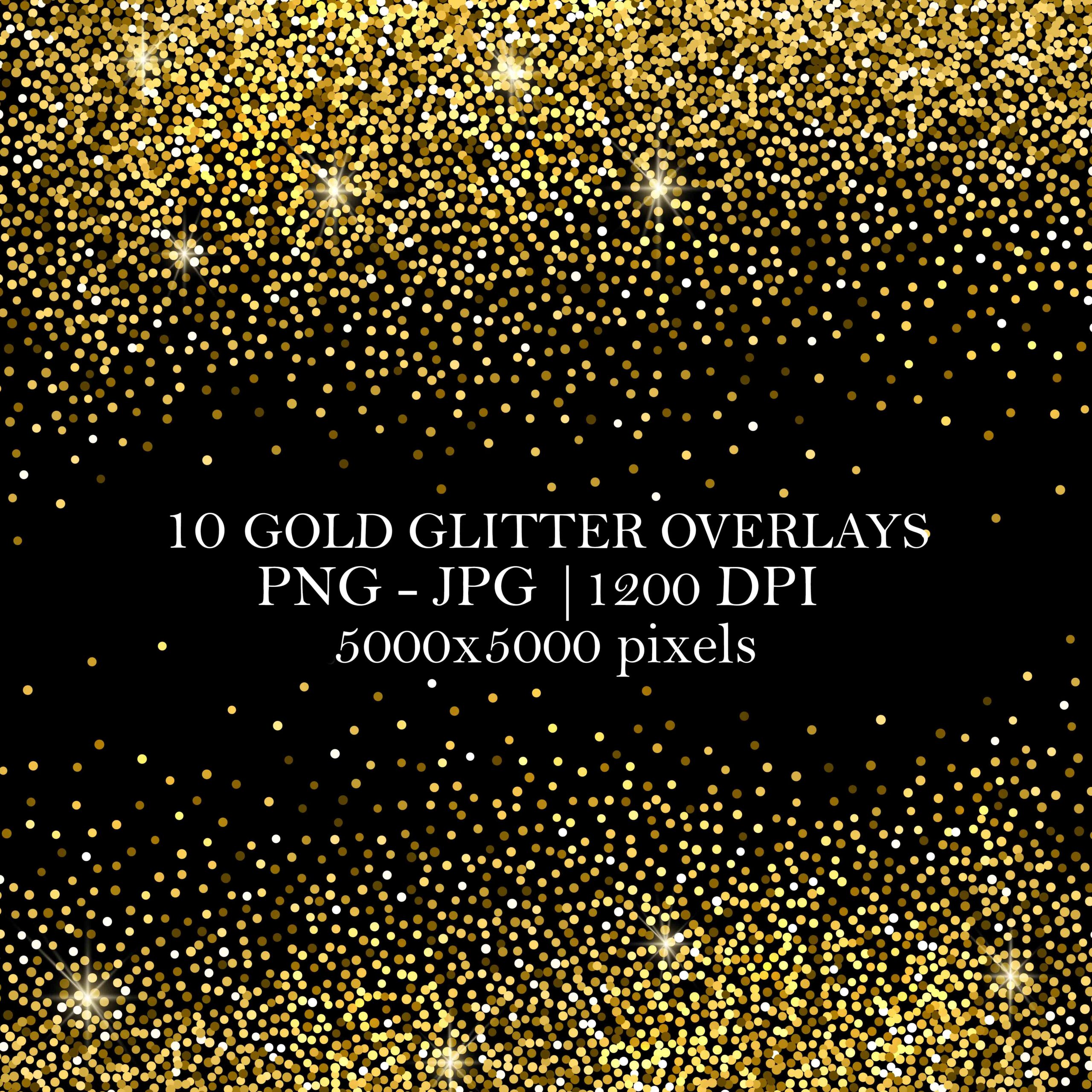 Gold Glitter Background