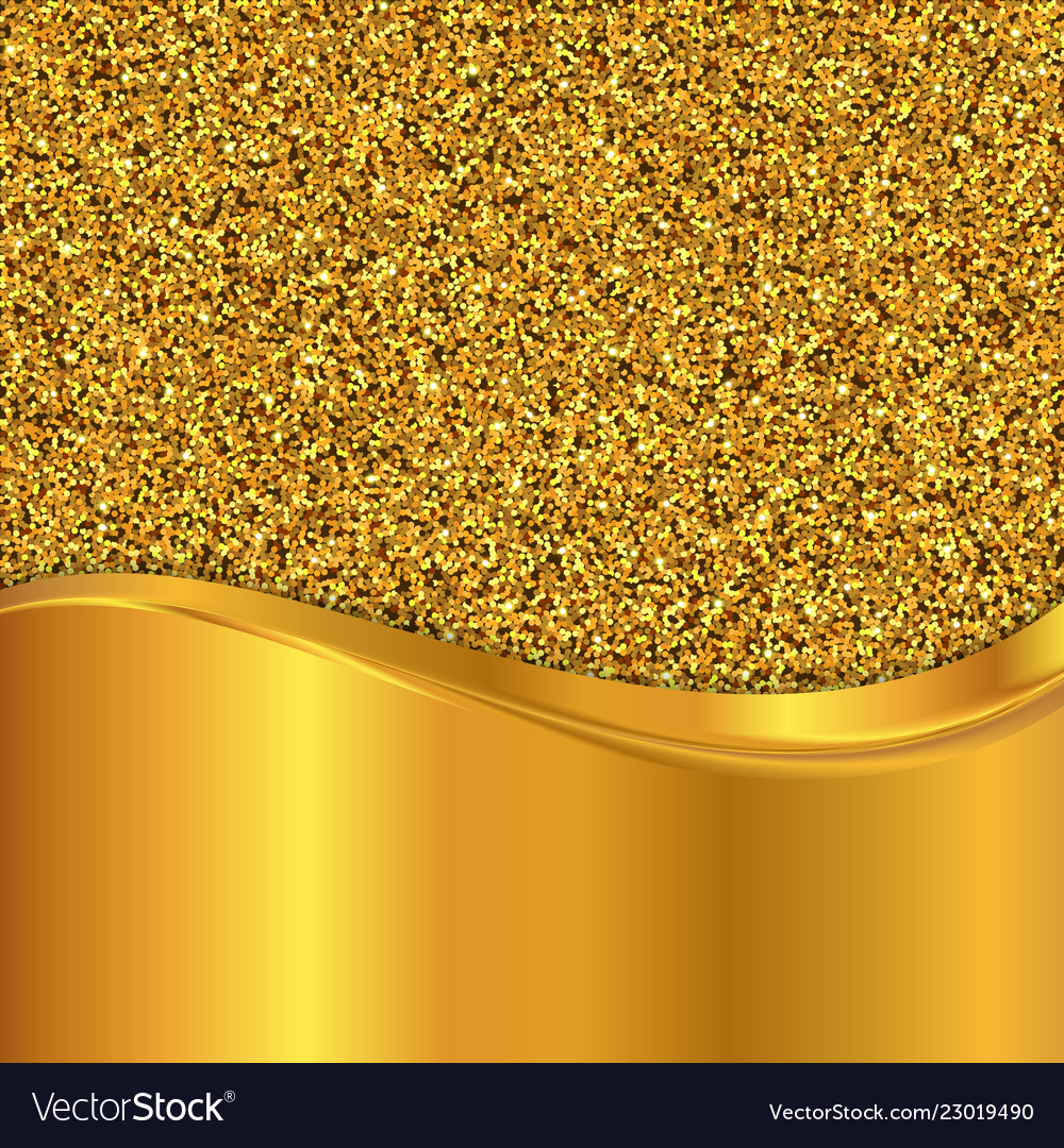 Gold Glitter Background