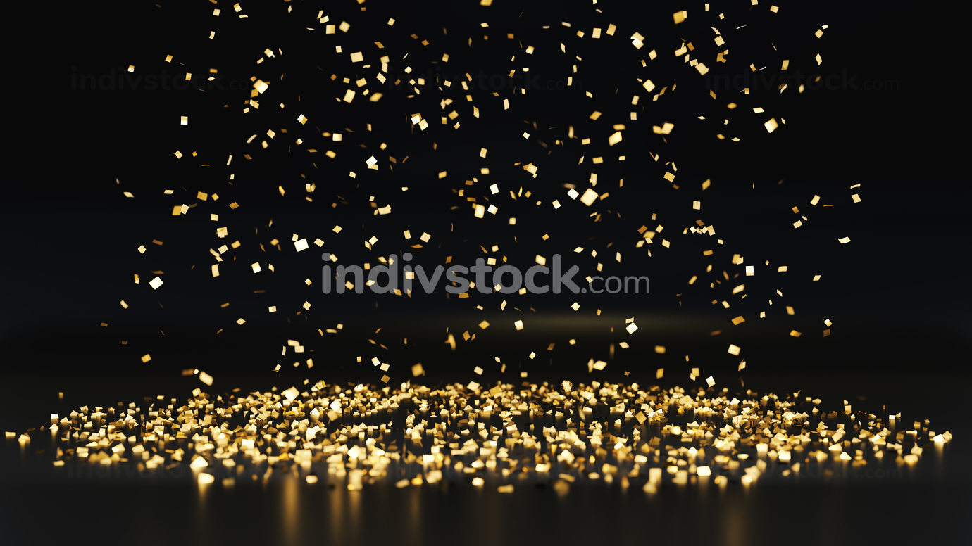 Gold Glitter Background