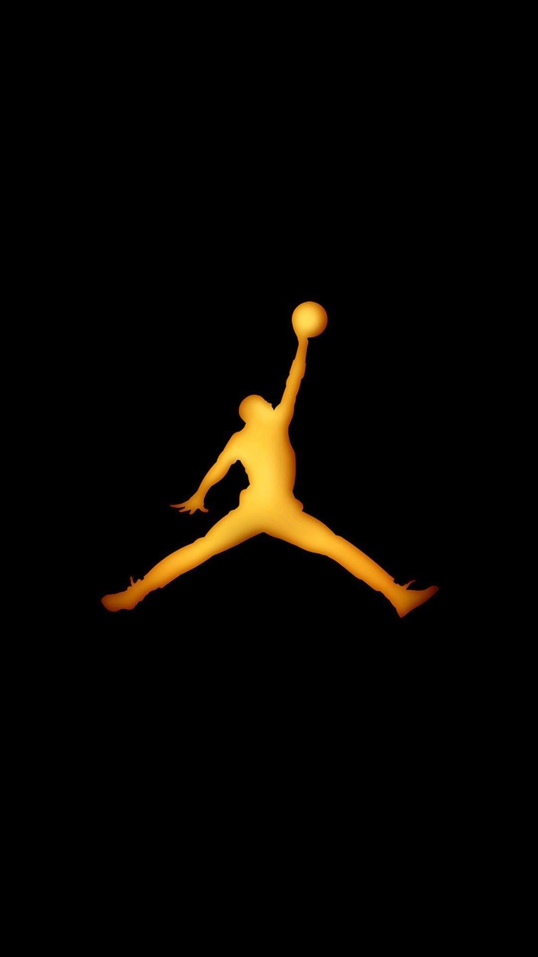 Gold Jordan Logo Wallpapers