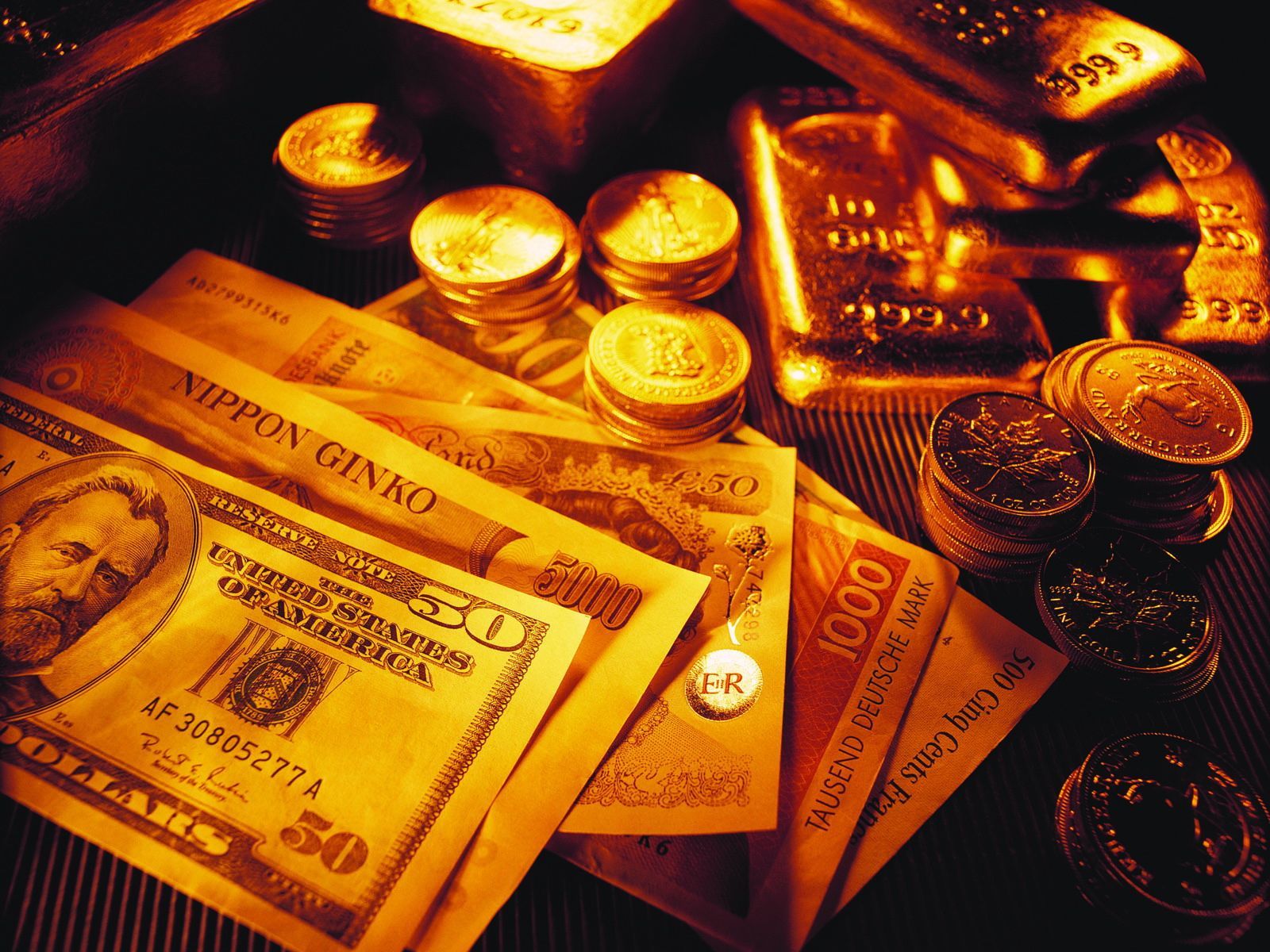 Gold Money Wallpapers