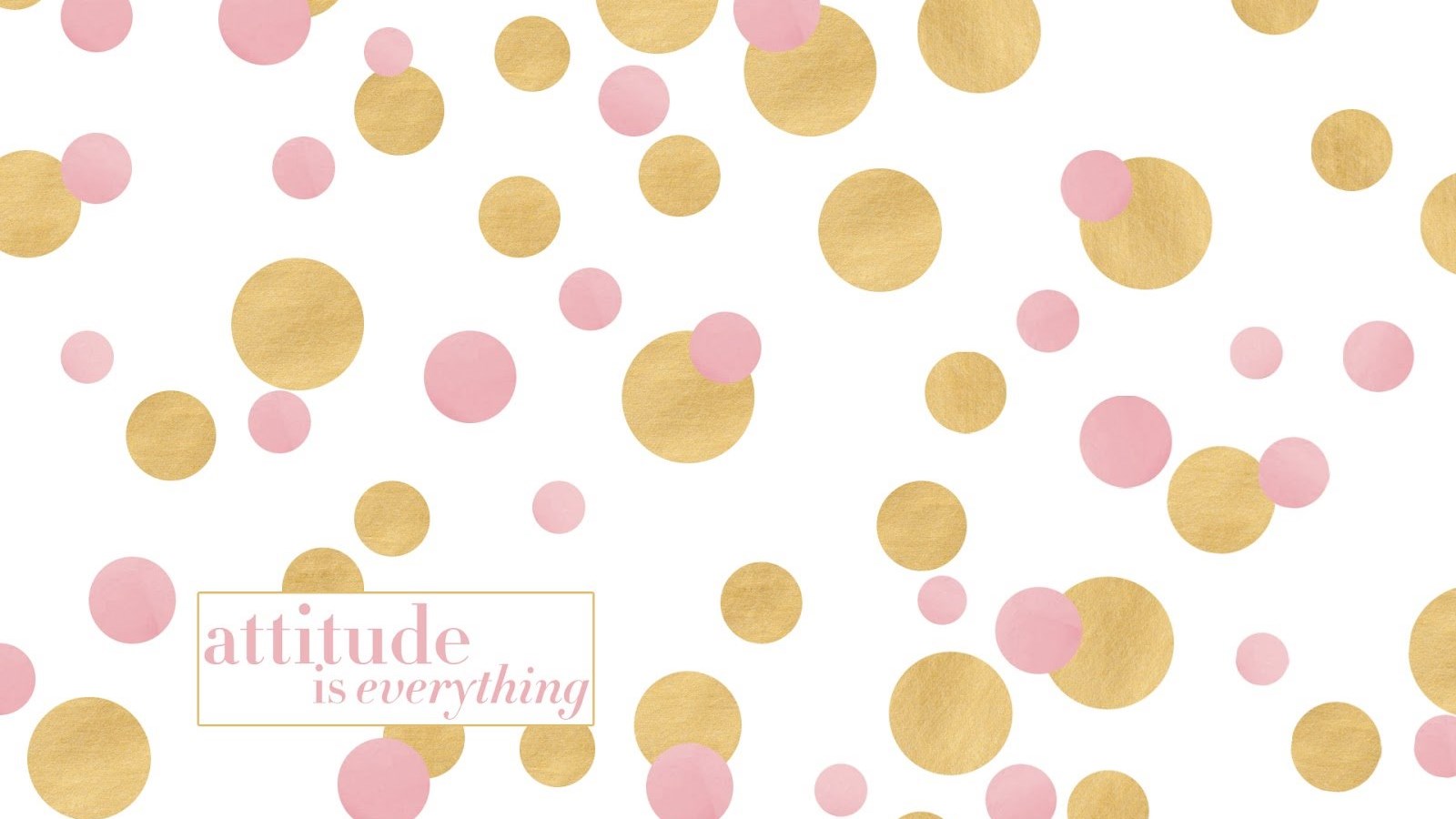 Gold Polka Dot Desktop Wallpapers