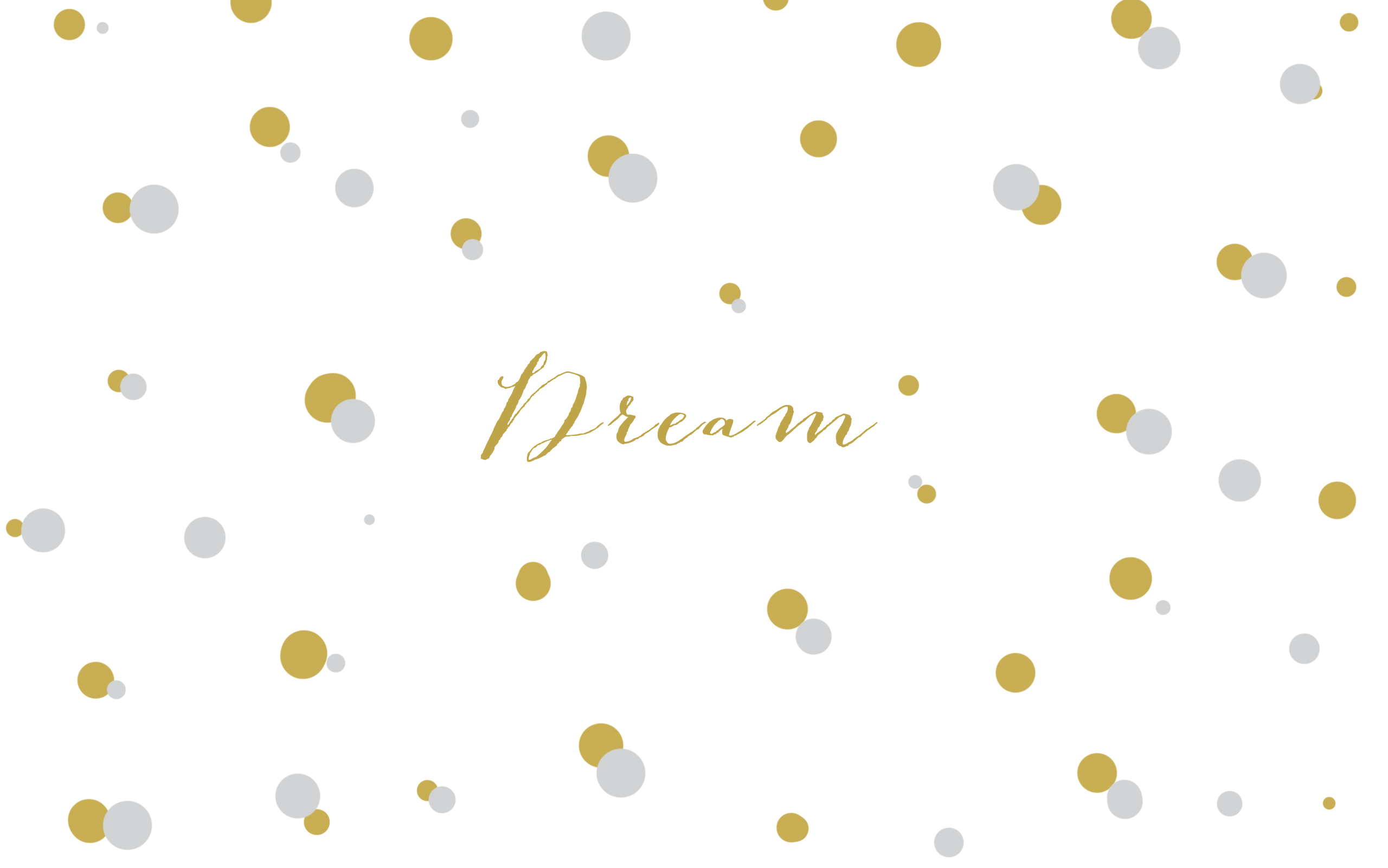 Gold Polka Dot Desktop Wallpapers