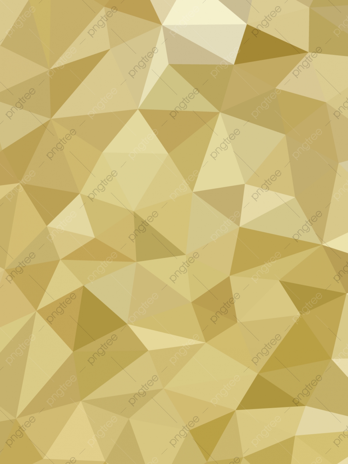 Gold Polygon Background