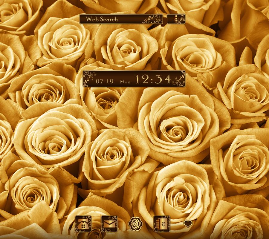 Gold Roses Wallpapers