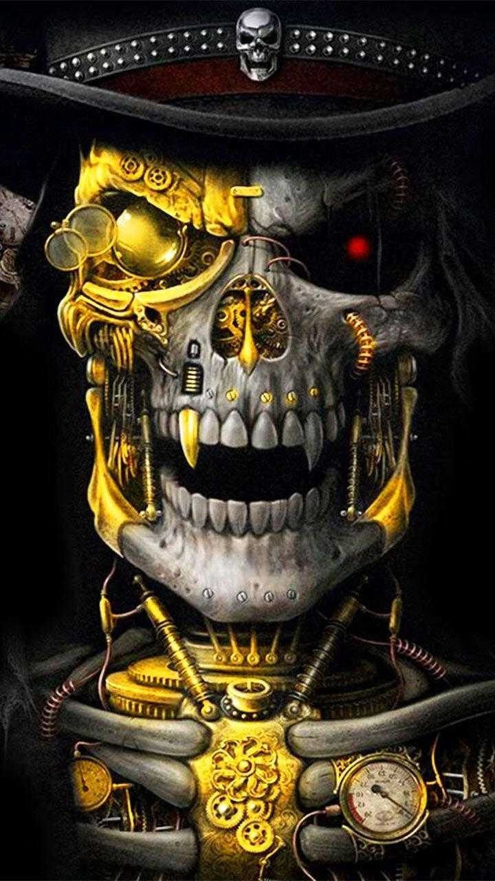 Gold Skull Wallpapers