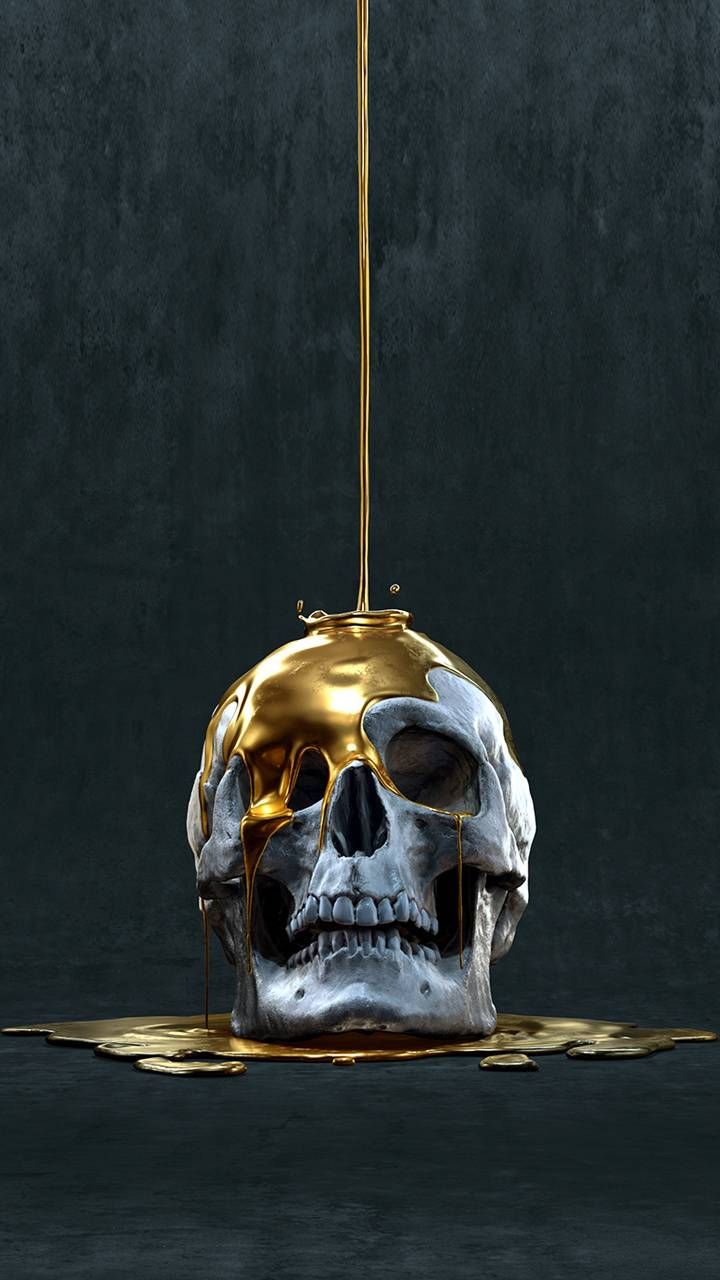 Gold Skull Wallpapers