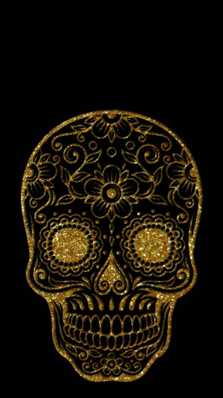 Gold Skull Wallpapers