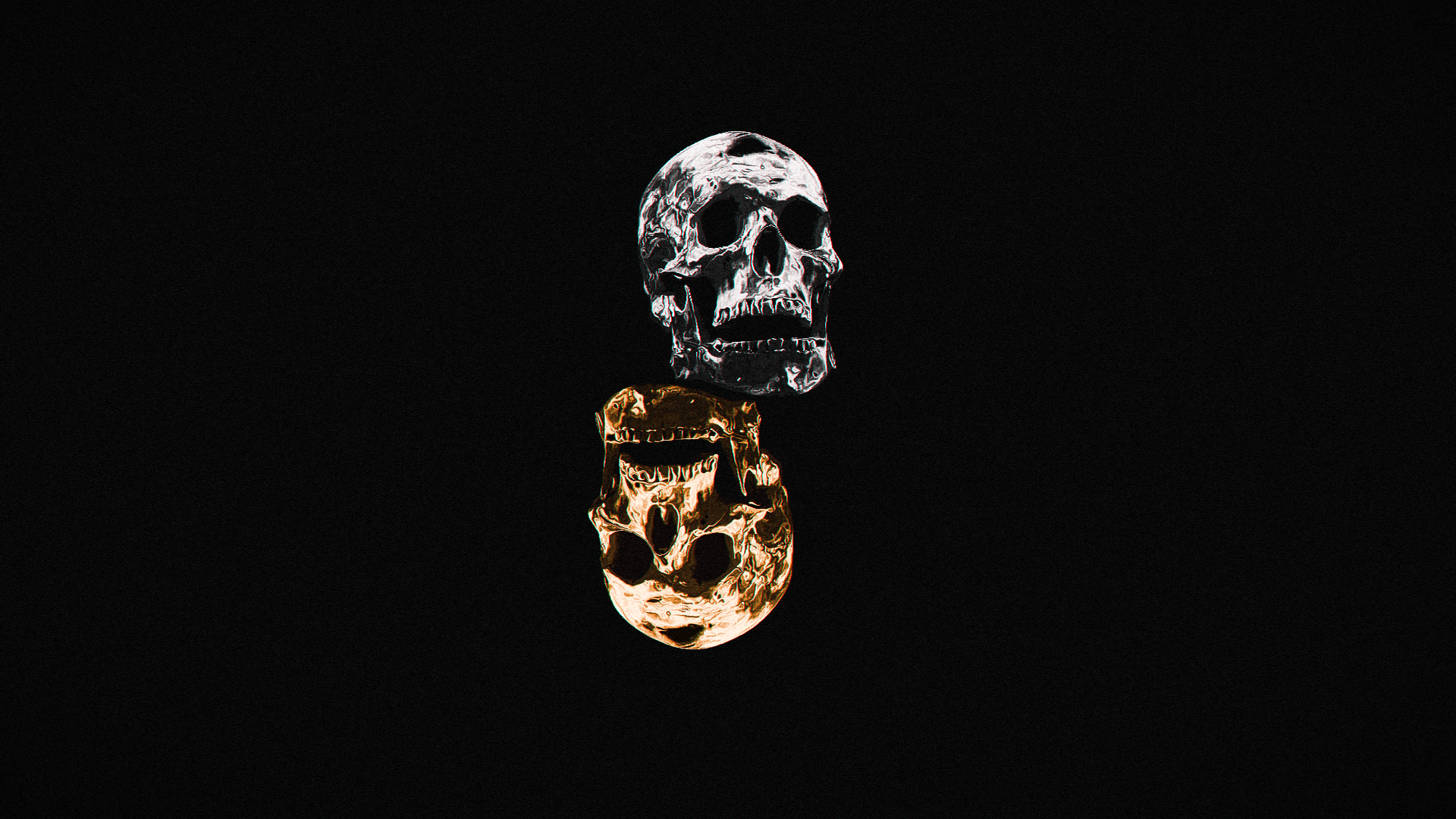 Gold Skull Wallpapers