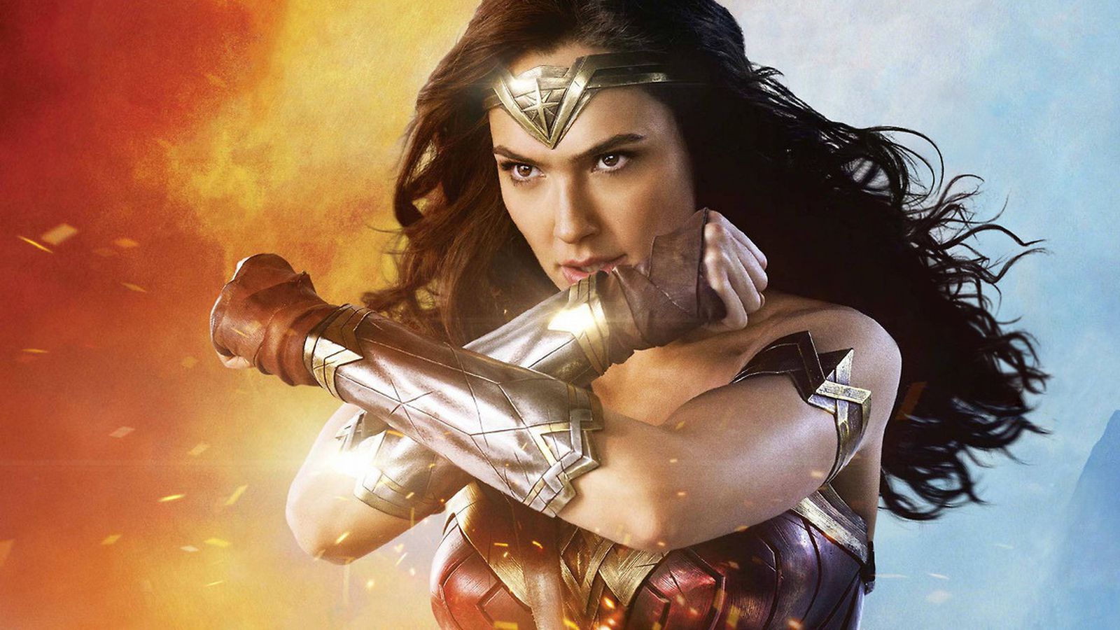 Gold Wonder Woman With Lasso Of Truth Art Wallpapers