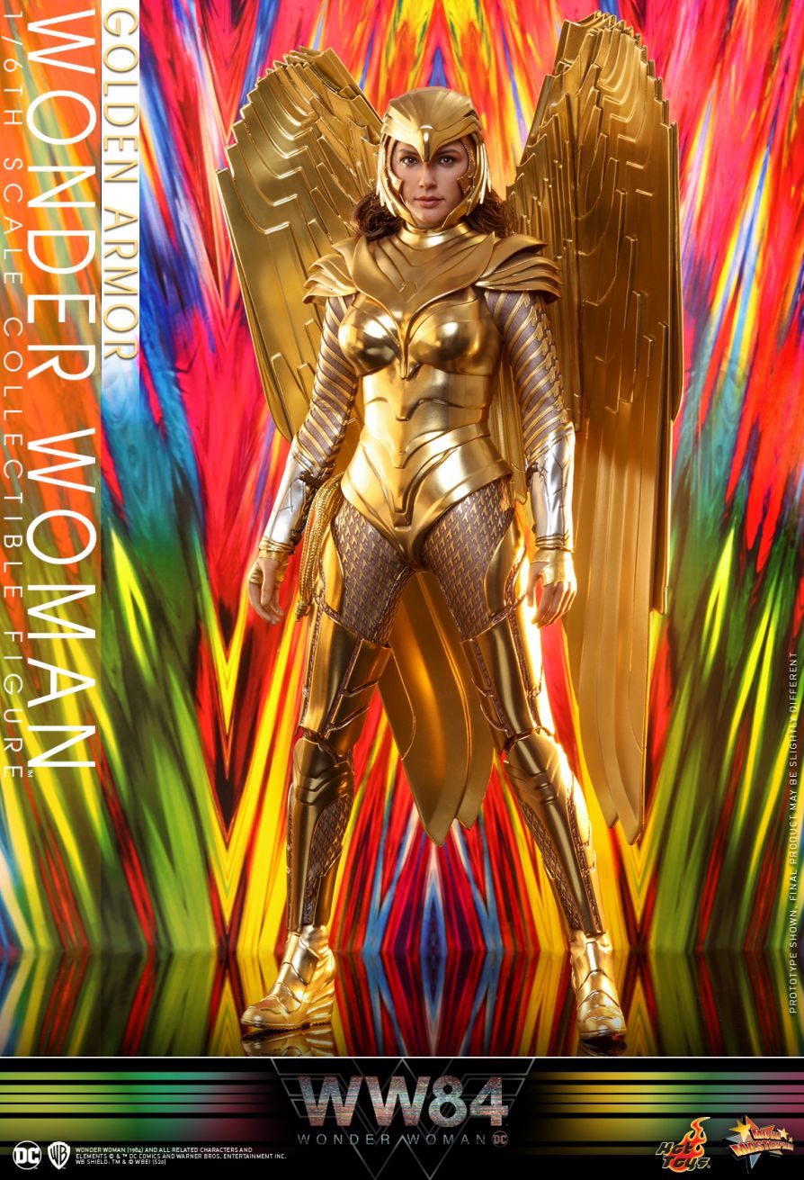 Gold Wonder Woman With Lasso Of Truth Art Wallpapers