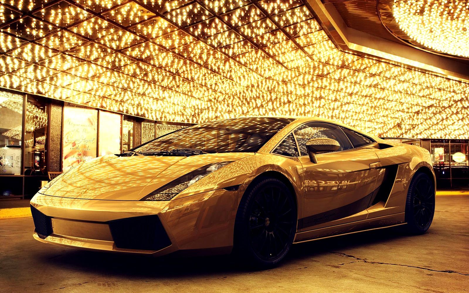 Golden Cars Wallpapers