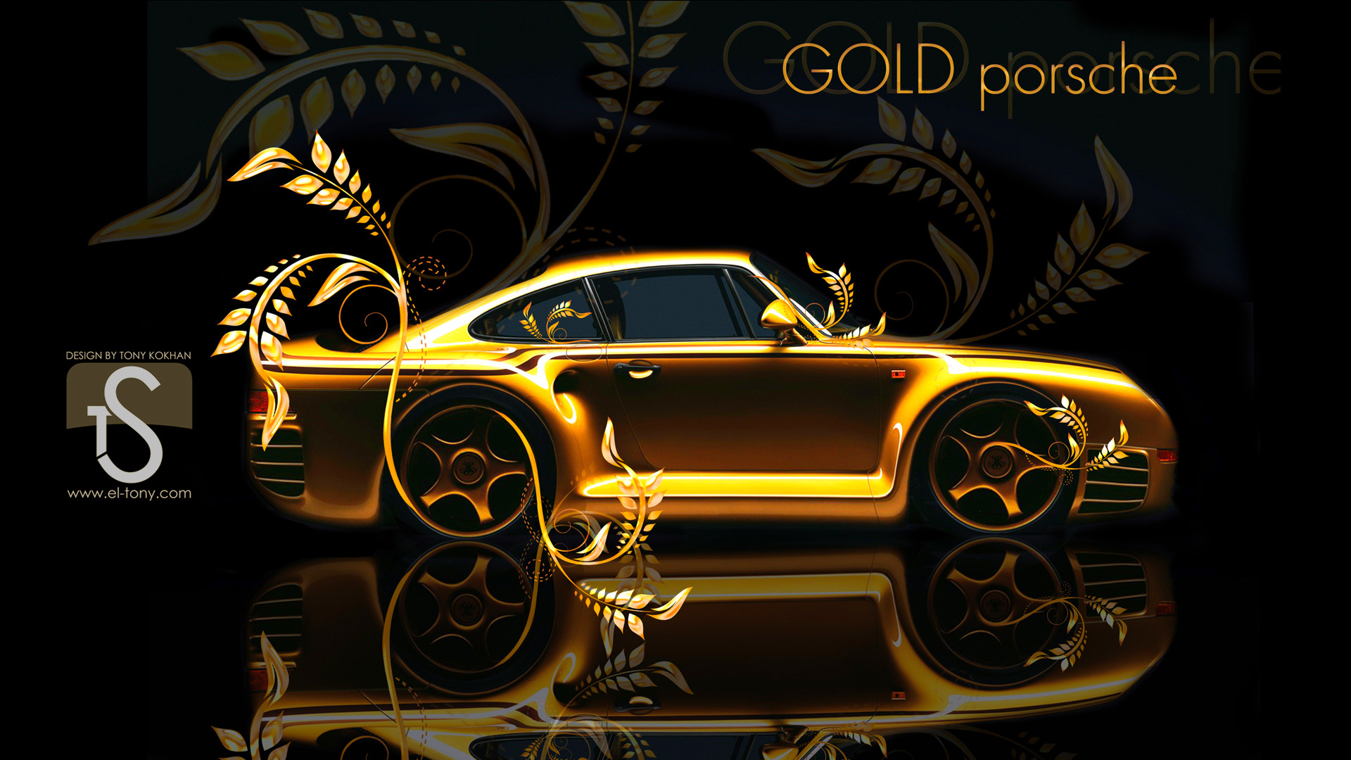 Golden Cars Wallpapers